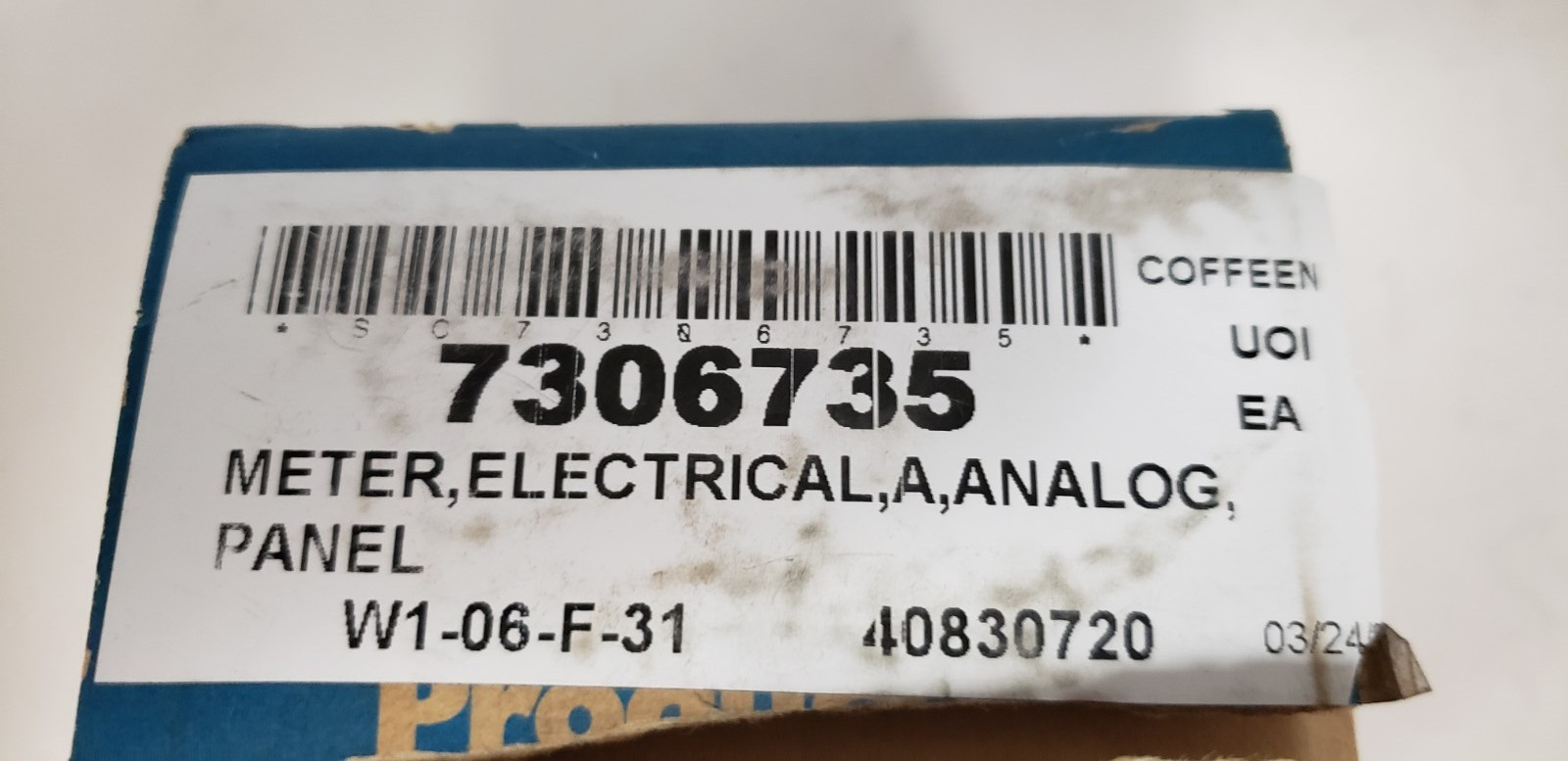 GENERAL ELECTRIC 50-251 AMMETER, 0-200ac AMP, S-5304, FS=5 AAC, NIB