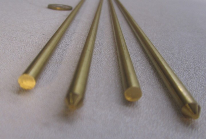360 Brass Rod 3/16″ (.188″) Diameter x 24.0″ Length, 4 Pcs, 8 Ft