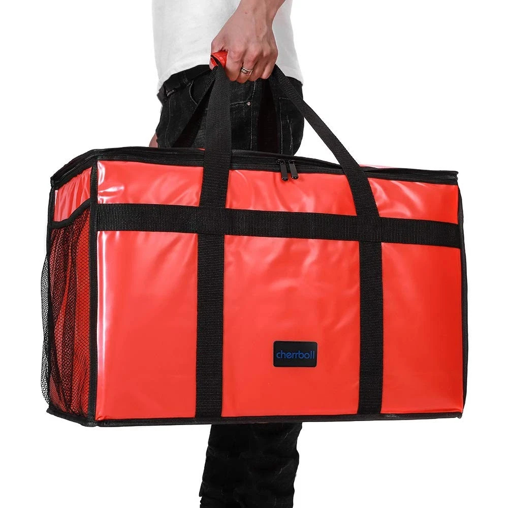 Insulated Food Delivery Bag 23″x14″x15″ – Large Catering Thermal Carrier