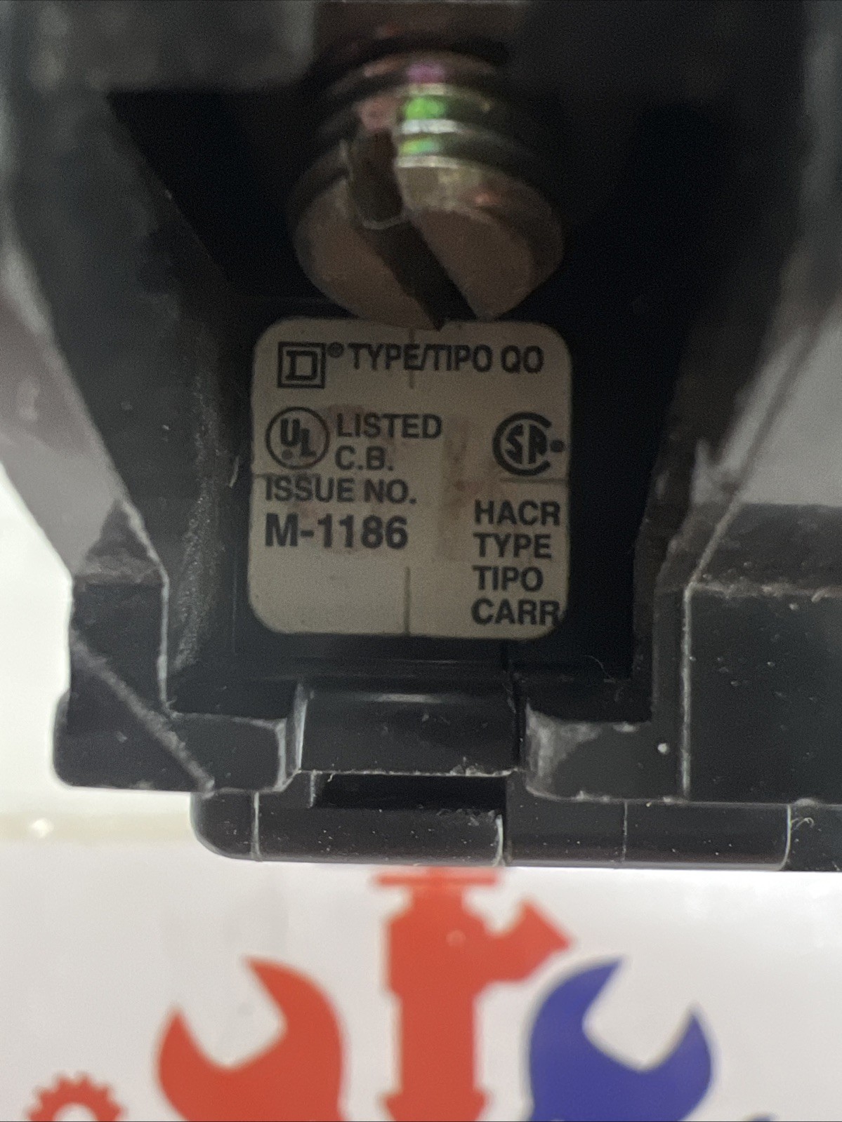 Square D QO240 Molded Case Circuit Breaker, 40 Amp, 2 Pole, Type QO, 120/240V