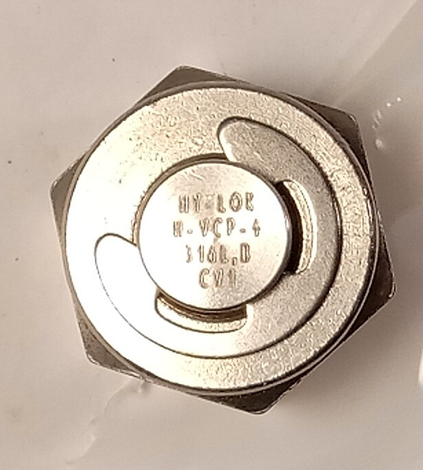 1 NEW HY-LOK H-VCP-4 316L STAINLESS STEEL WELD FITTING CAP NNB ***MAKE OFFER***