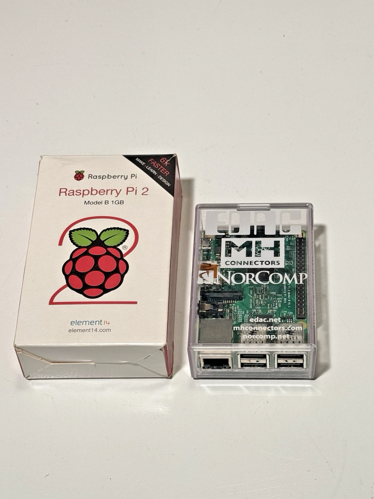 Raspberry Pi 2 Model B 1GB RAM Single Board Computer HDMI Ethernet USB