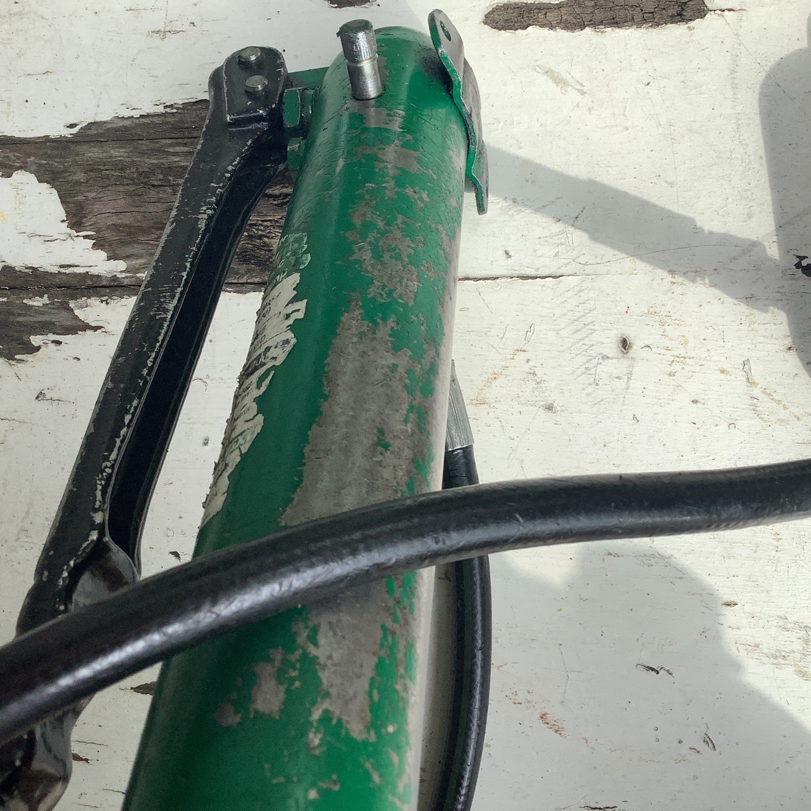 Greenlee 767 Hydraulic Hand Pump & Ram Set.