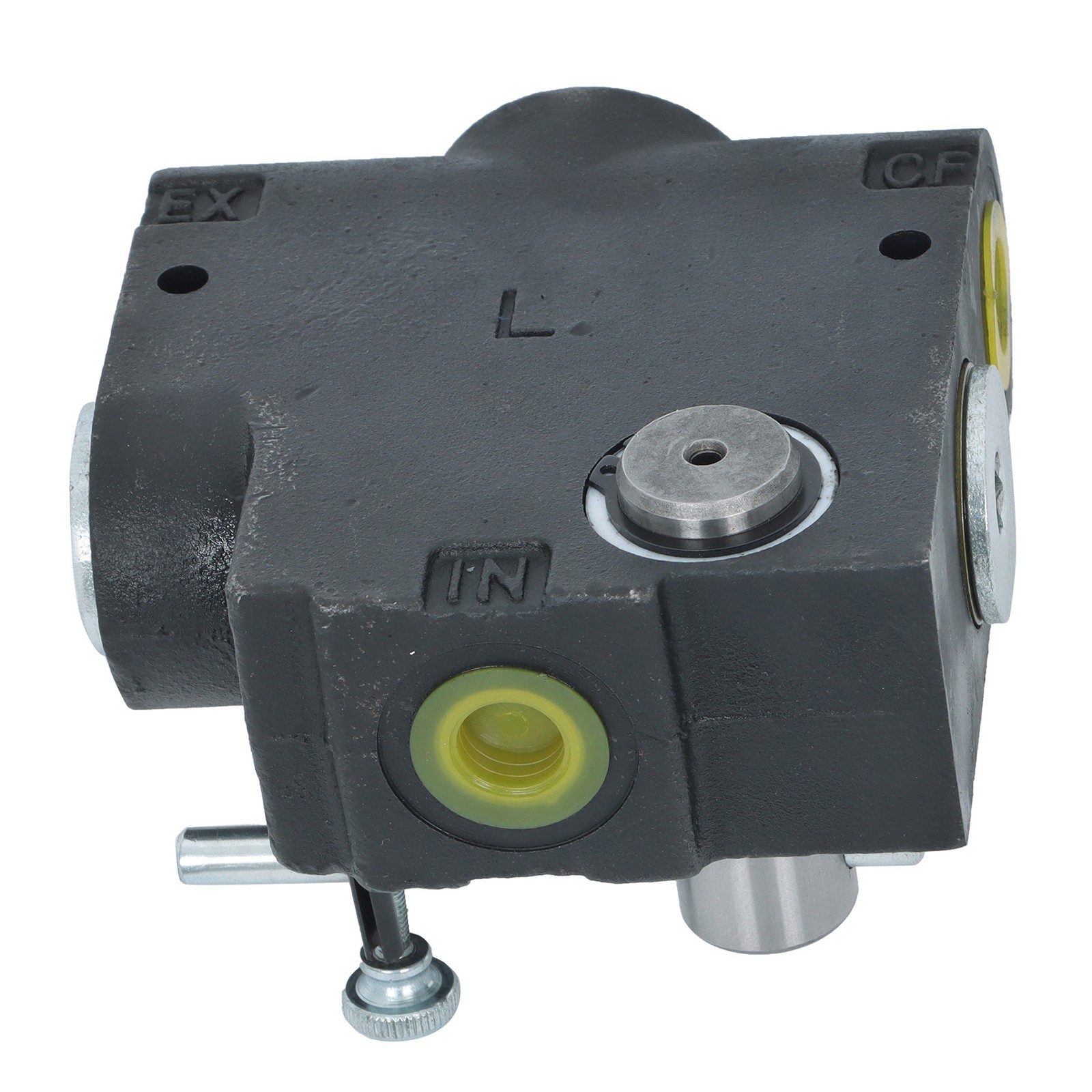 1/2”NPT Hydraulic Adjustable Variable Flow Control Valve 0-30GPM FC51 Side-Port
