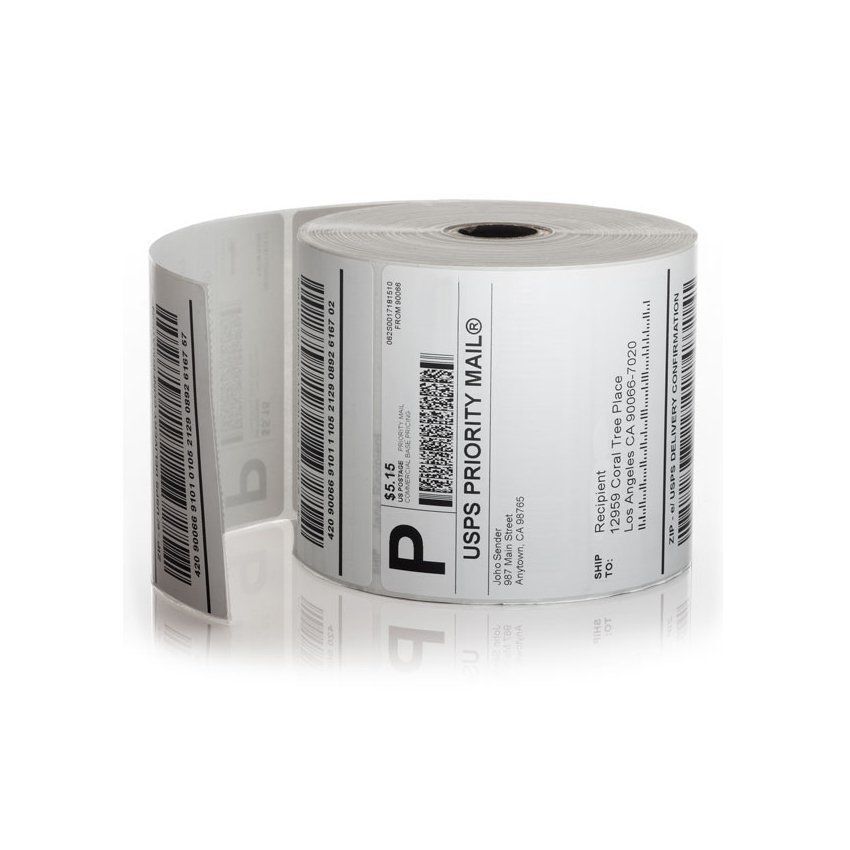 250/ Roll Direct Thermal Shipping Barcode labels 4×6 for Zebra Eltron 2844 ZP450