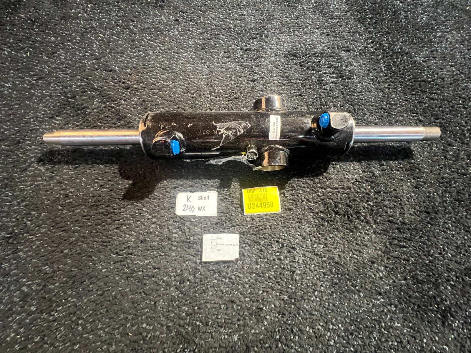 Steering Hydraulic Cylinder MTR 317. 22″ Length x 2.77″ OD