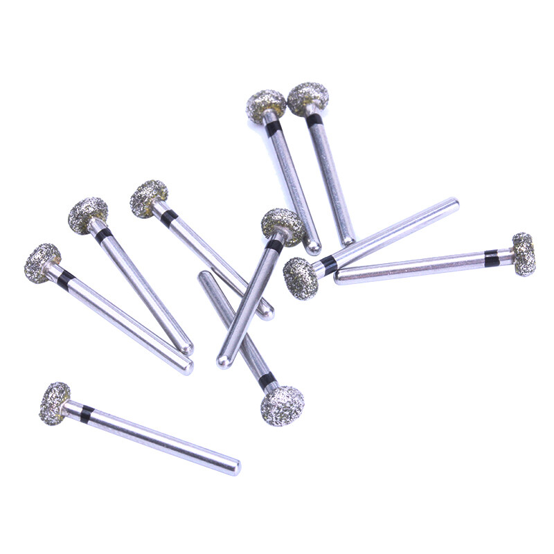 10Pcs/Pack AZDENT Dental Diamond Burs FG Super Coarse for High Speed Handpiece