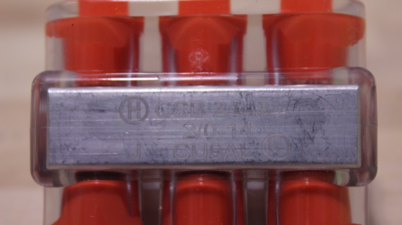 Thomas&Betts CSB 2/0-3 Aluminum Insulated Connector Block (Box of 10)