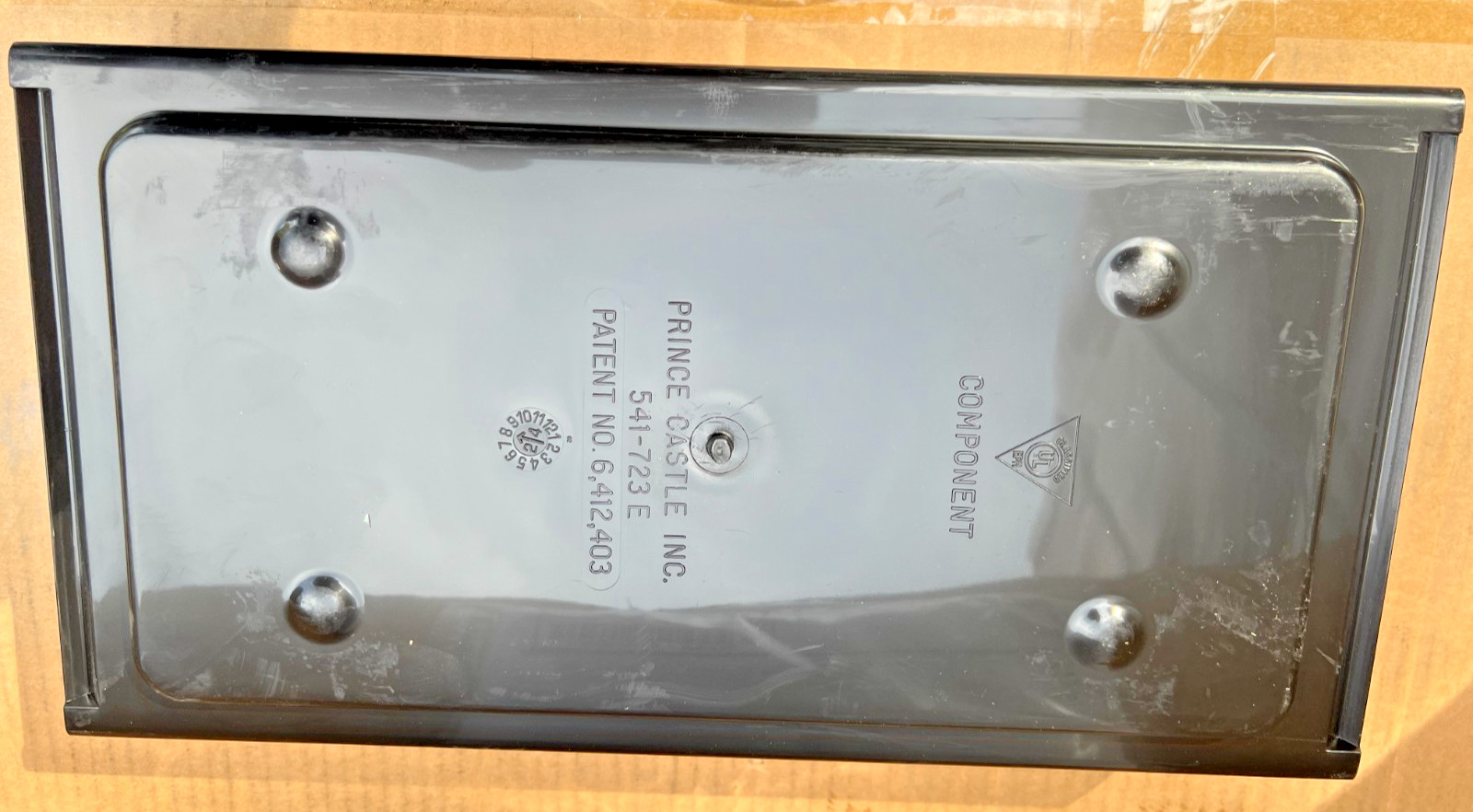 16 PACK PRINCE CASTLE 541-723E16S PAN COVER 2.75″ X 7″ OEM FREE SHIP USA STOCK