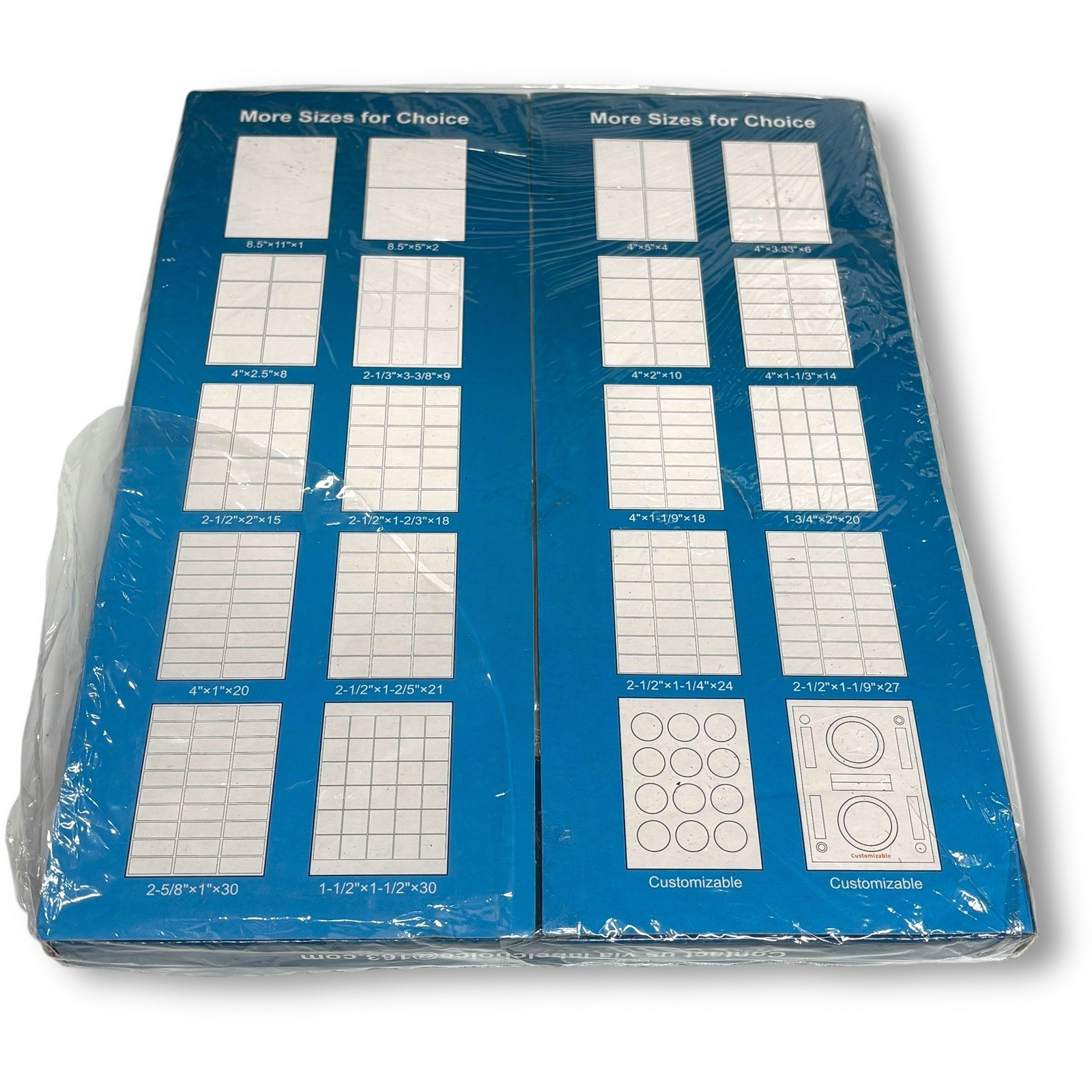 Label Choice Shipping Labels/FBA Labels/Return Address Labels 100 Sheets 1.5×1.5