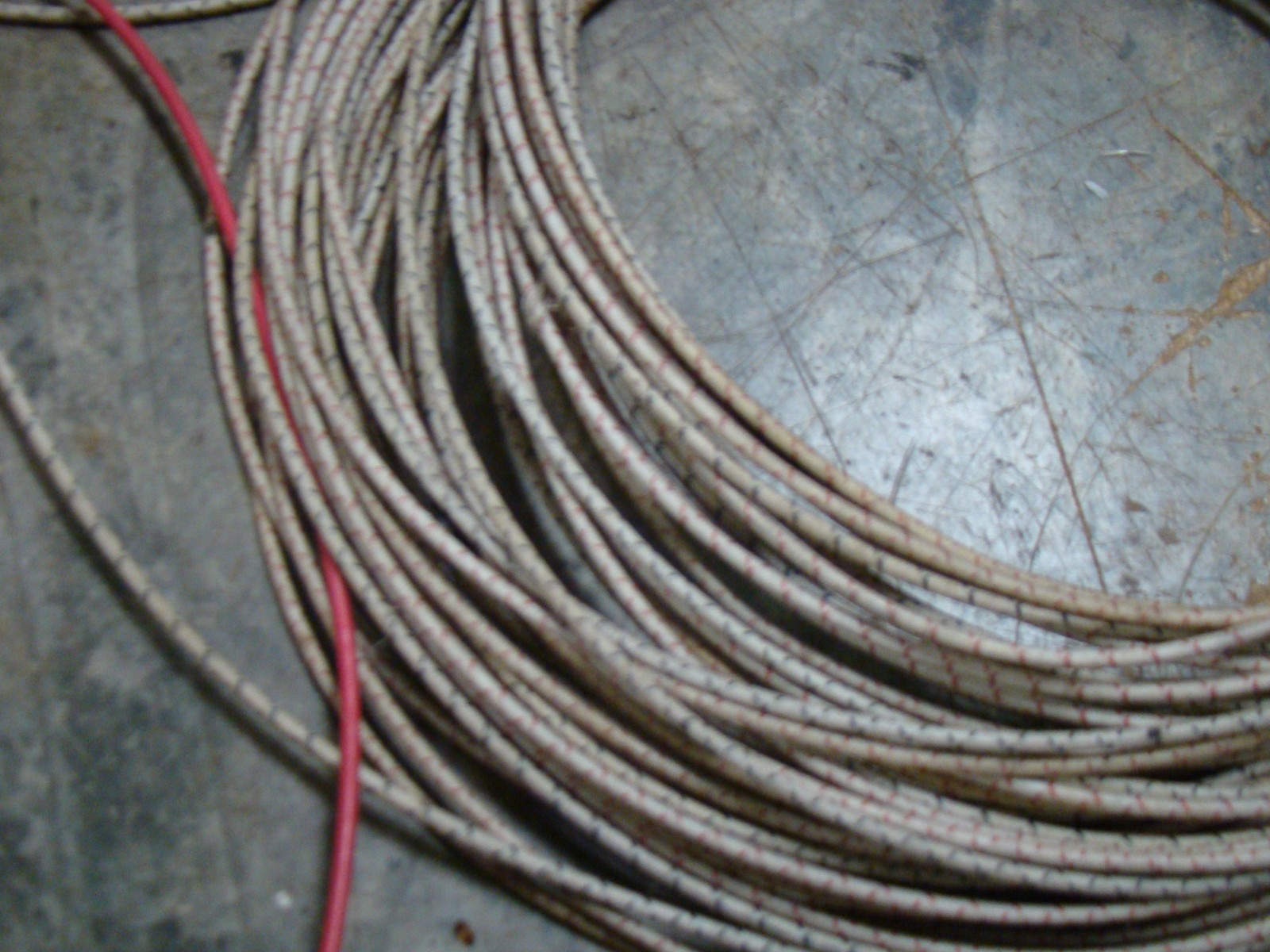MIXED LOT SPOOLS ELECTRICAL WIRE 18 GAUGE 10 USED SPOOLS CAROL