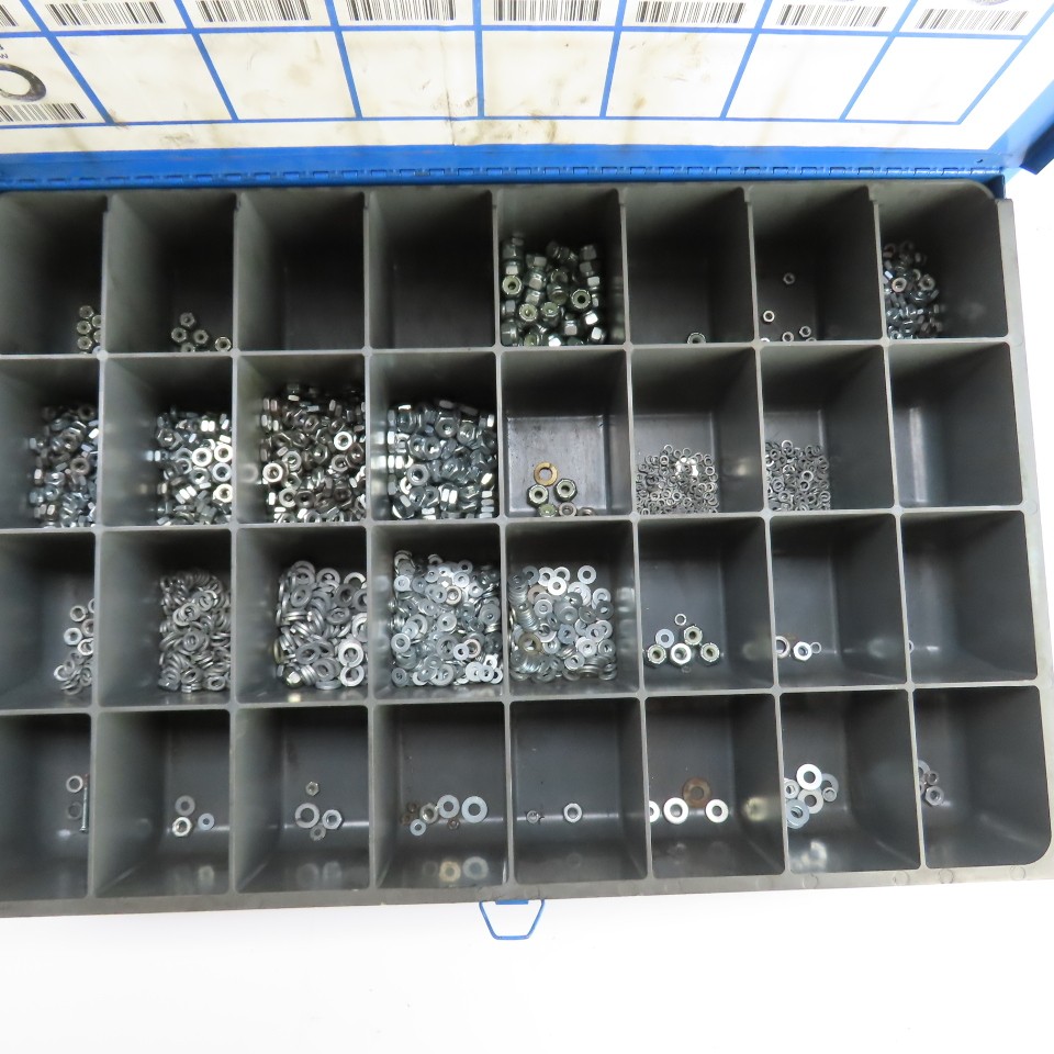 Durham 20″ x 12″ x 15″ 4-Drawer Ball Bearing Parts Slide Storage Rack W/Bolts