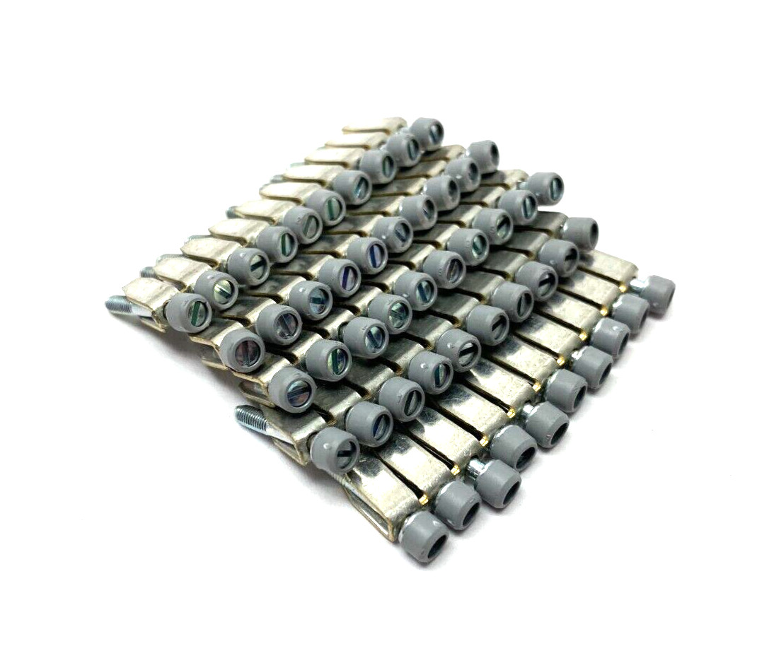 ABB Entrelec 1SNA176667R0400 Jumper Bar 10-Pole for 6mm Space, BJMI6-10 LOT OF 5
