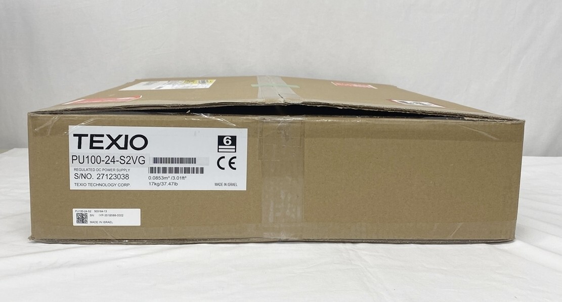 TEXIO PU100-24-S2VG 100V 24A 2400W DC power supply From JAPAN Used item