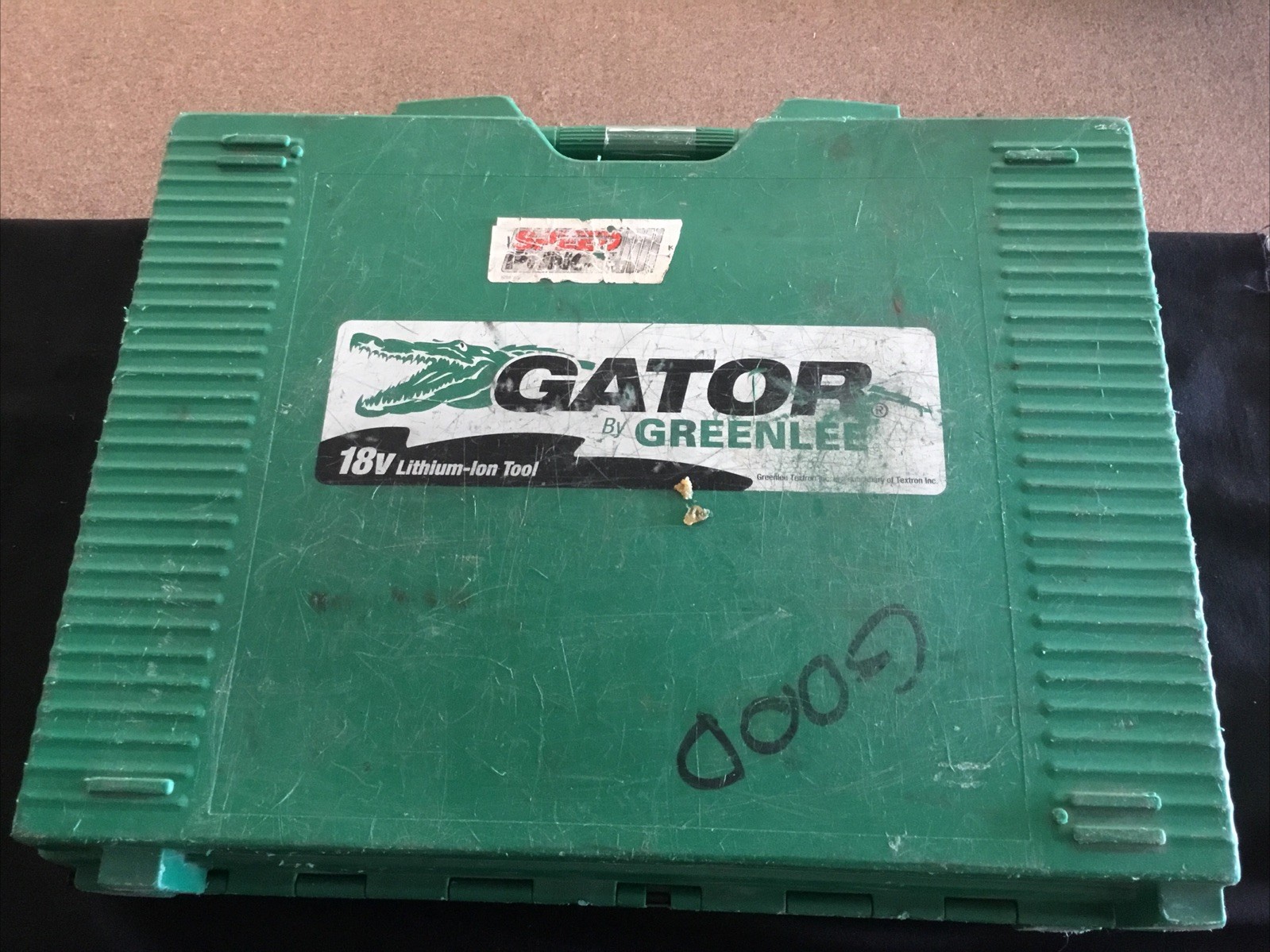 Greenlee Gator LS50L 18V Battery Operated 7-Ton Knockout Punch Driver w/ Case