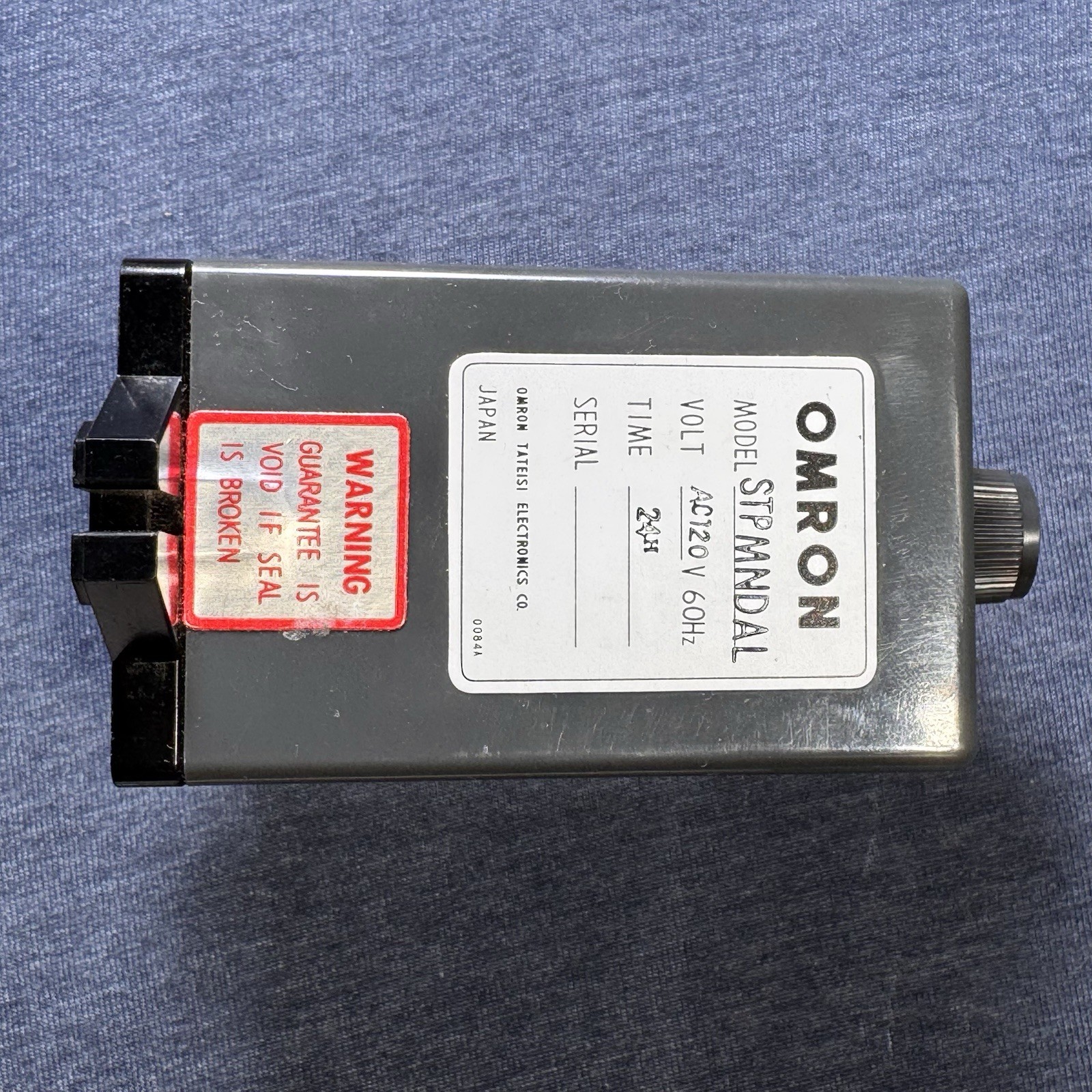 OMRON STP MNDAL AC 120V 60Hz