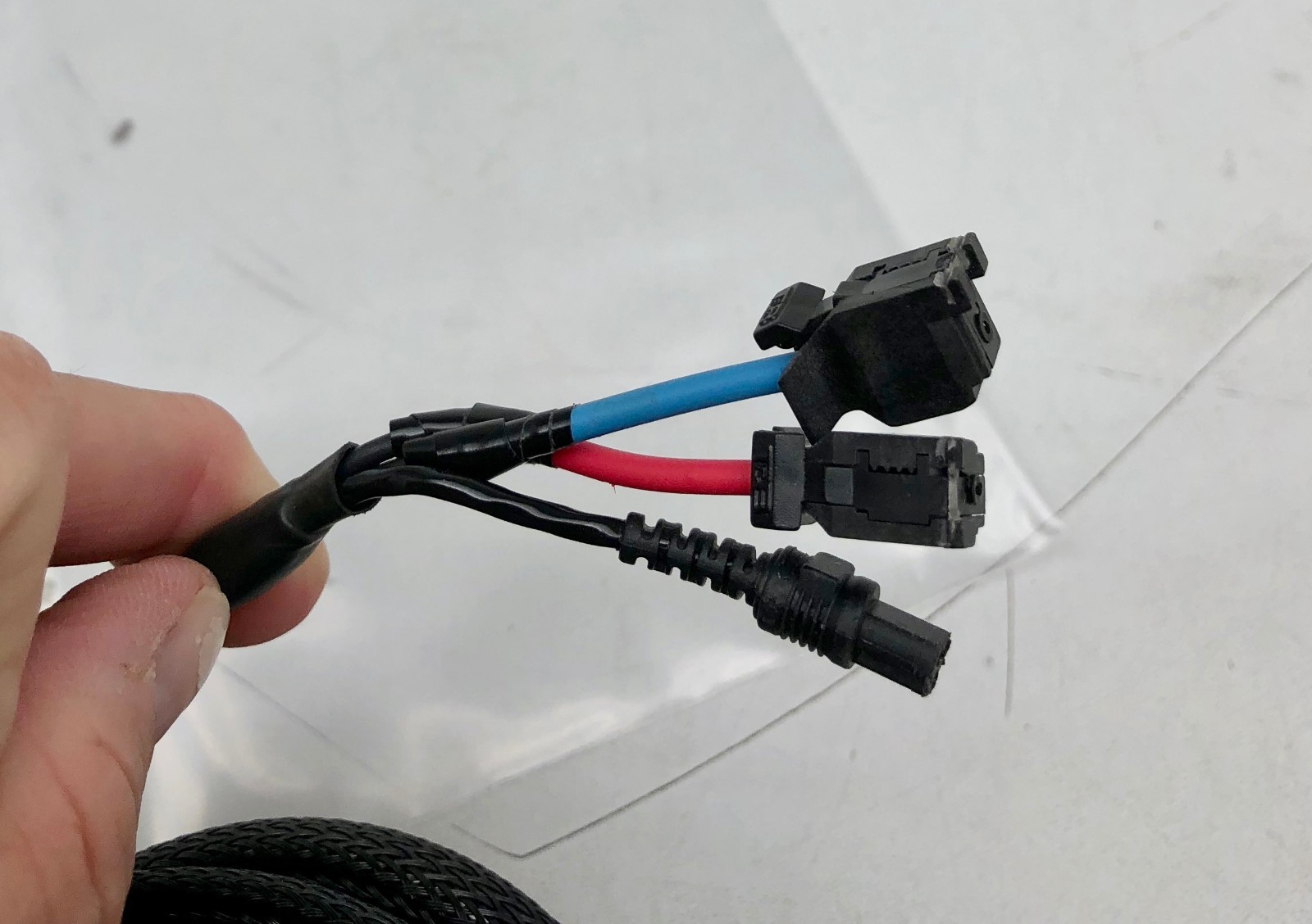 2 Channel Power Optical Cable 2.5m, Square Connectors M013200P for Opti Amp Tran