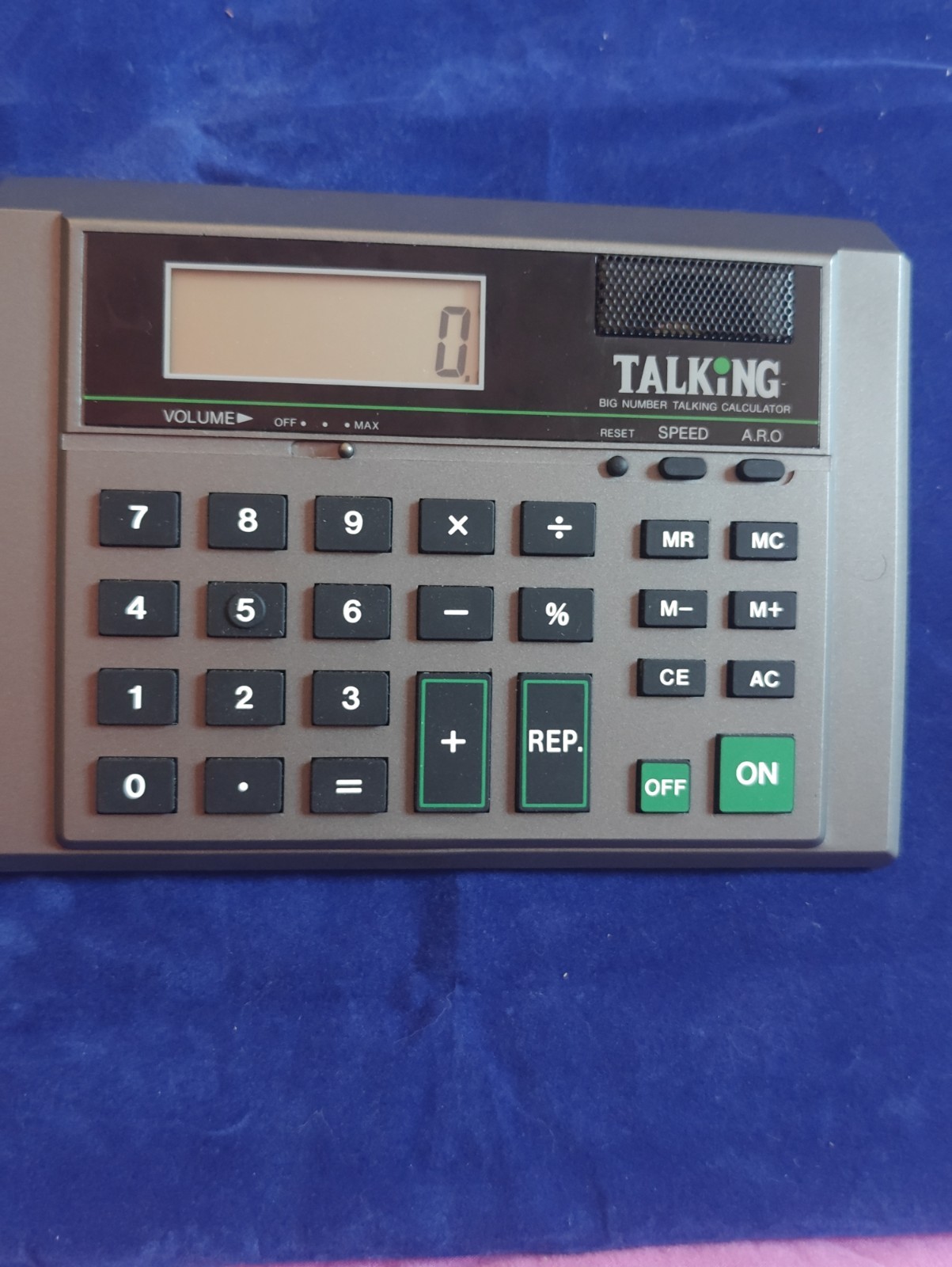 Ultmost 5638 Talking Desktop Calculator, Big Number Display, Large Keys, LCD