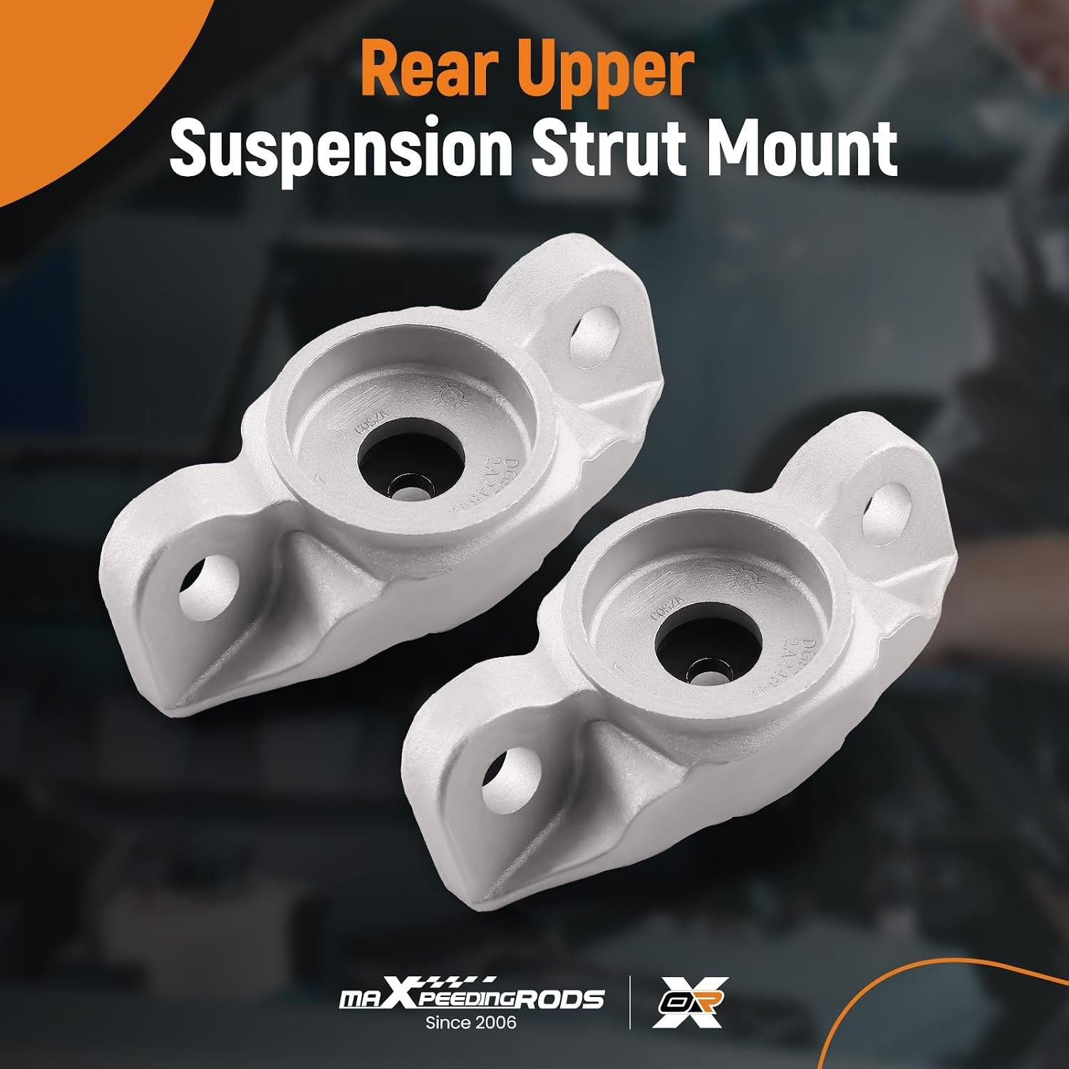 2Pc Rear Upper Shock Mount Strut Bracket for Ford Fusion Lincoln MKZ 2013-2019