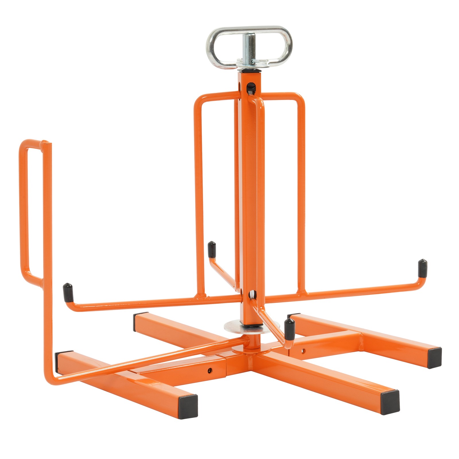 100LBS Cable Spool Dispenser Floor or Stud Mounted Steel Wire De-Reeler Reel MC