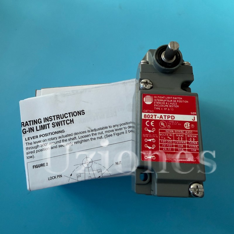 For Allen Bradley 802T-ATPD Metal Plug-In Oil Tight Limit Switch Lever 802TATPD