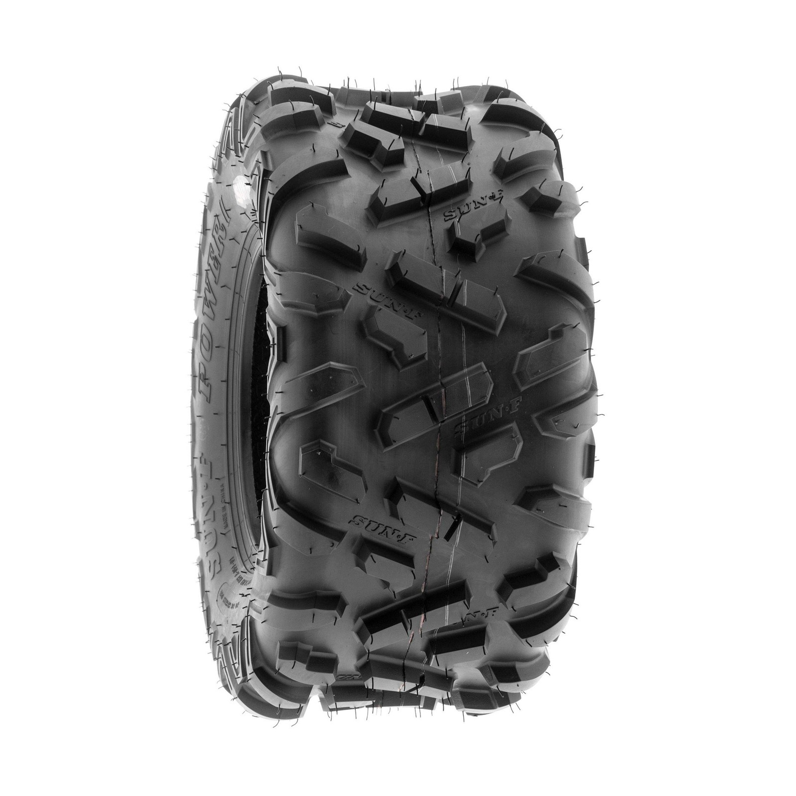 Set of 2 SunF Power.II 18×9.5-8 Lawn Tractor Tires, 6 Ply, Tubeless A051
