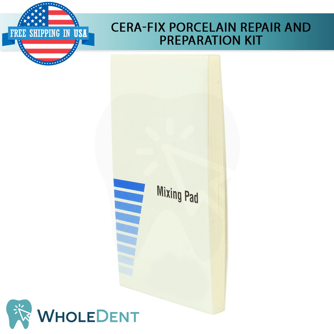Cera-Fix Porcelain Repair And Preparation Large Kit Dental Material Etching Gel