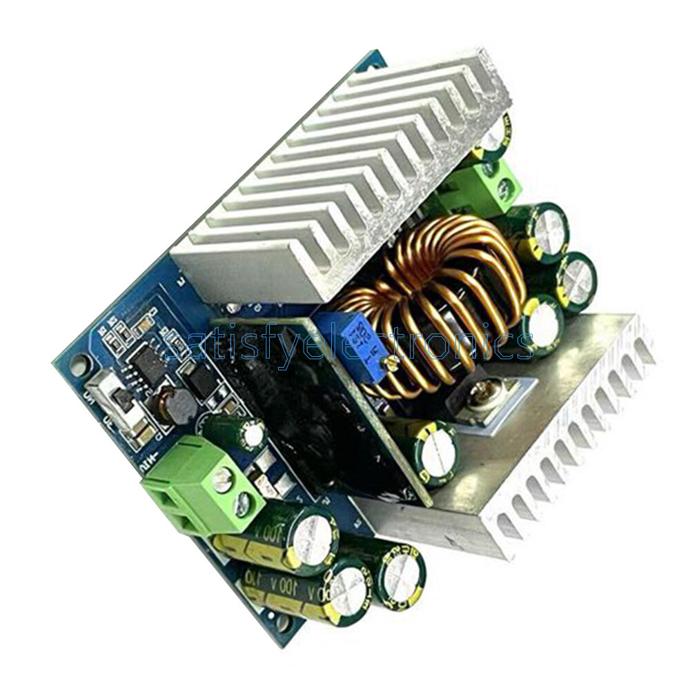 500W Buck Converter Step Down CCCV DC12-95V to DC1.5-90V Adjustable Power Module