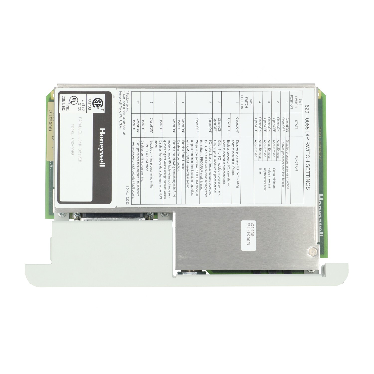 Honeywell 620-0088 New NFP
