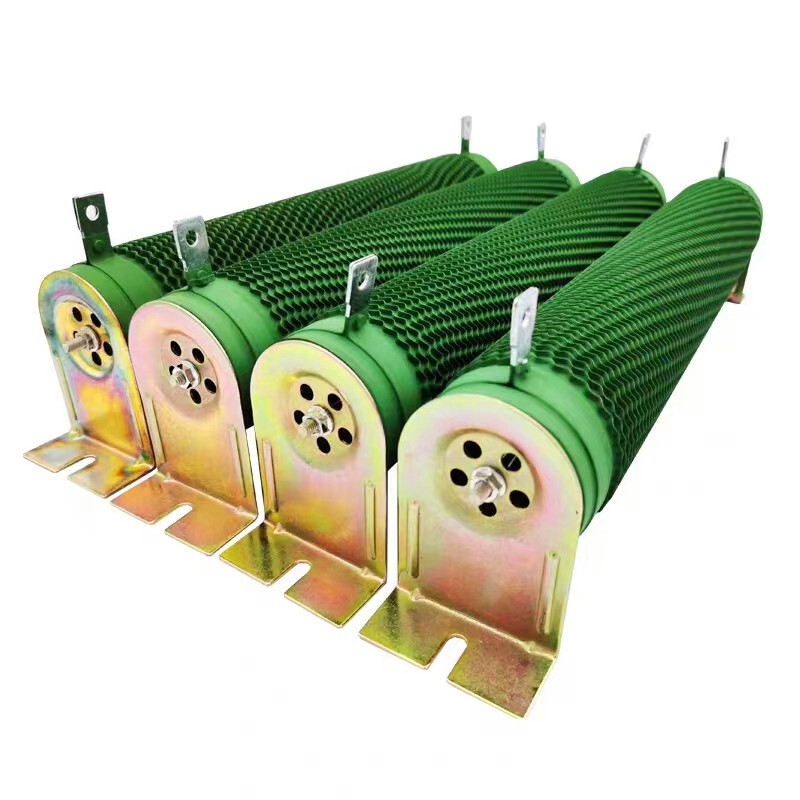 1000W 1200W-2500W Coated Corrugated Wire-wound Resistor 5% Fixed Tubular Shape