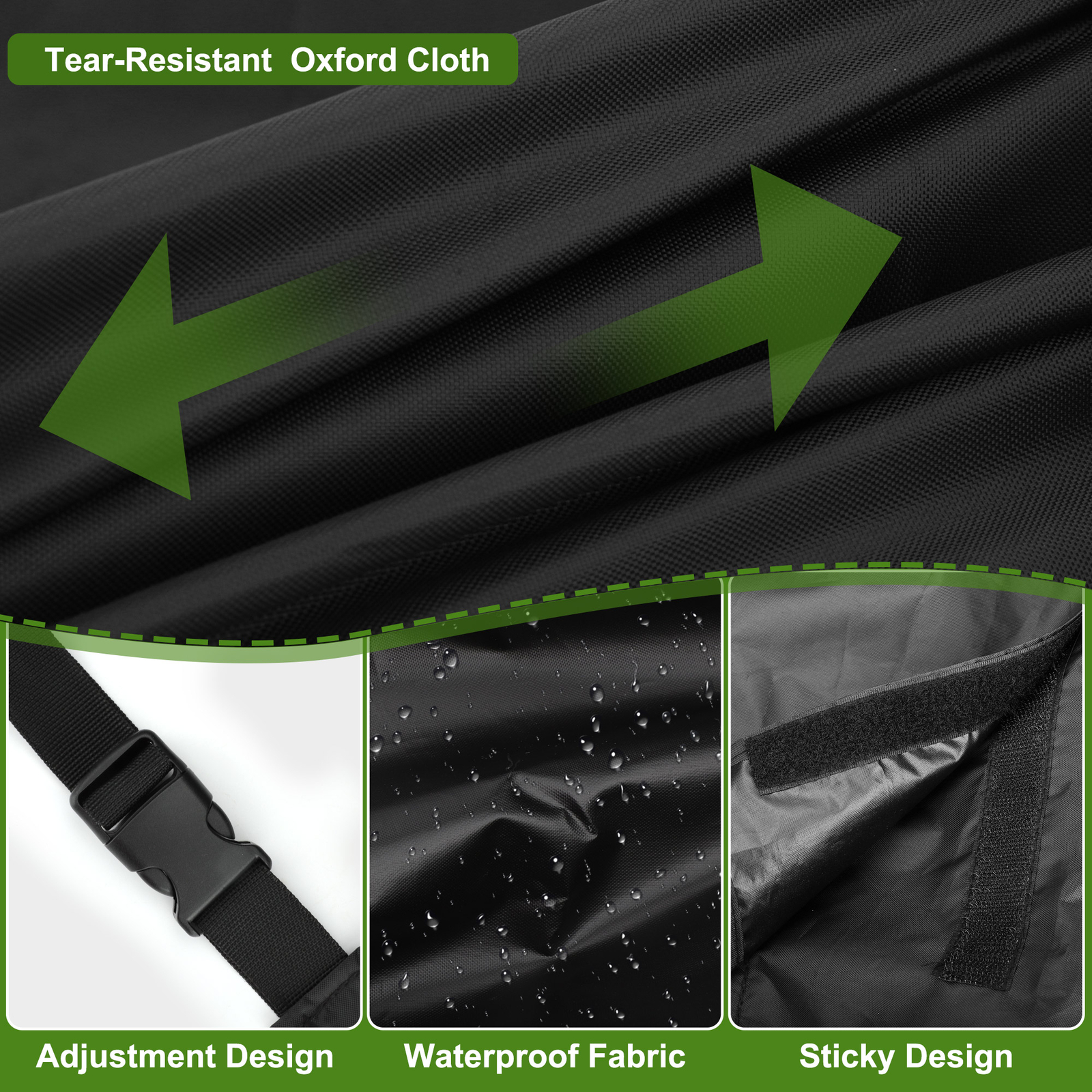 Heavy Duty Universal Generator Cover 210D Waterproof 20*20*26″ For 5000-10000W