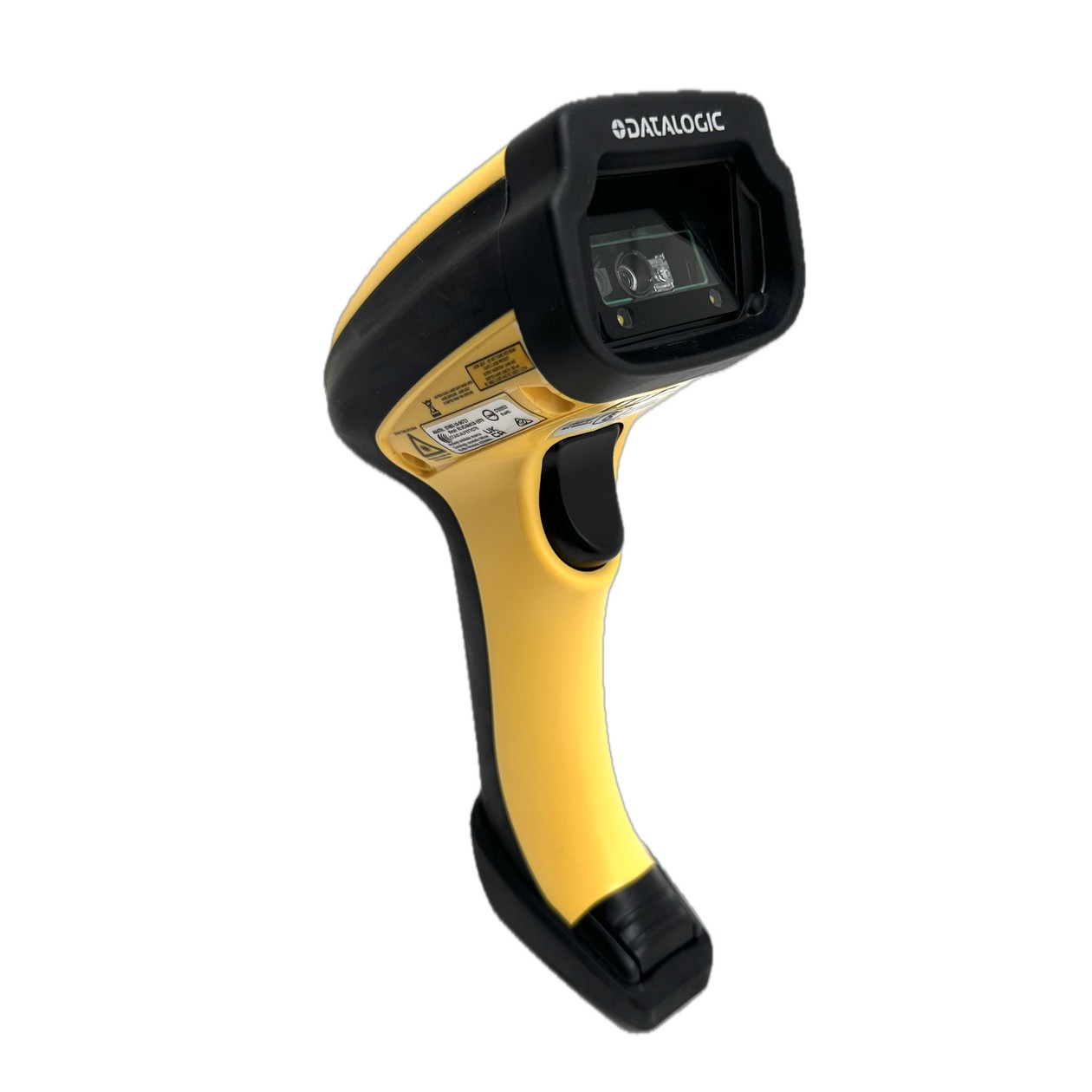 PQ5312 barcode scanner Datalogic powerscan PM9501 HP433RB original packaging incl. holder