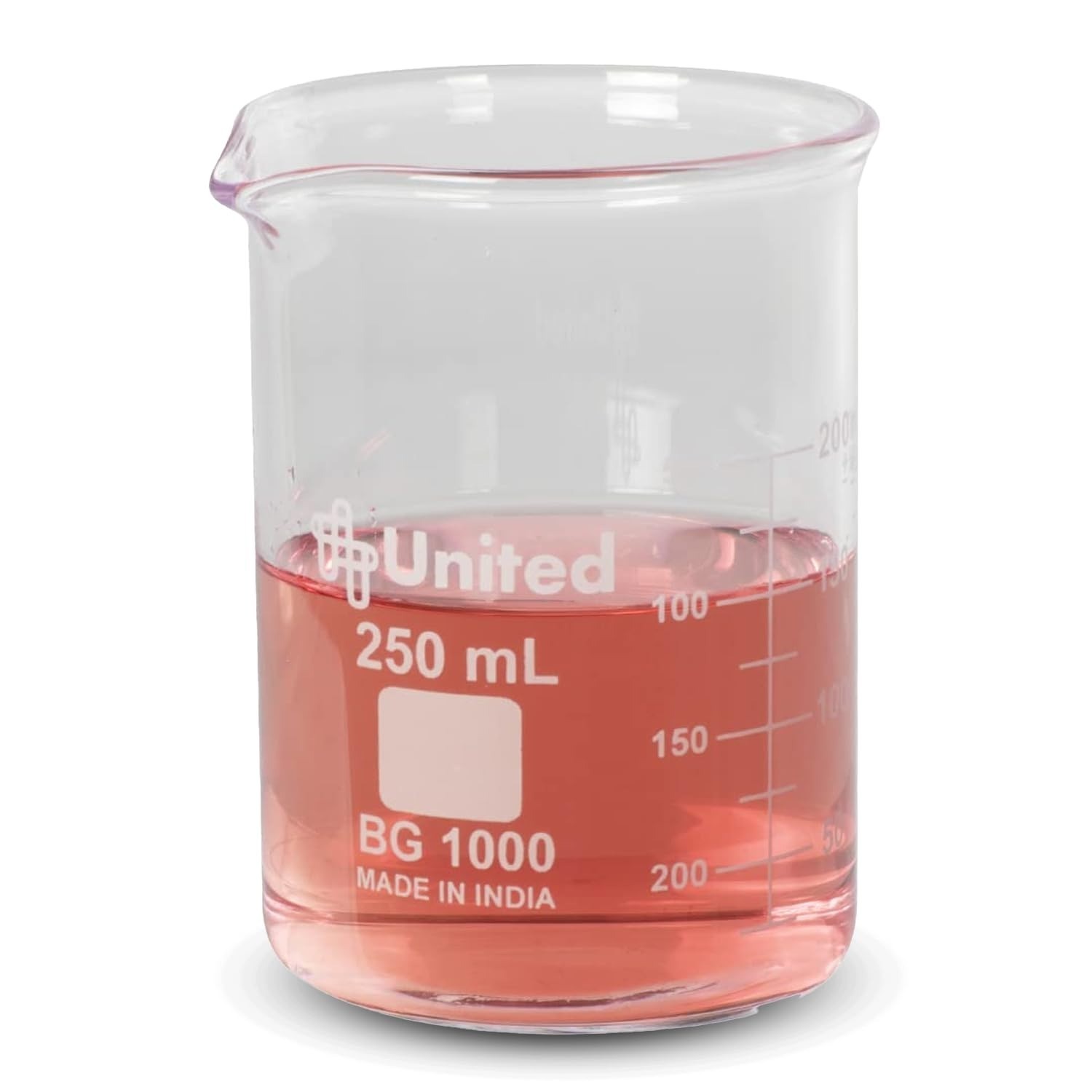 United Scientific Borosilicate Glass Beaker 1000ml Autoclavable