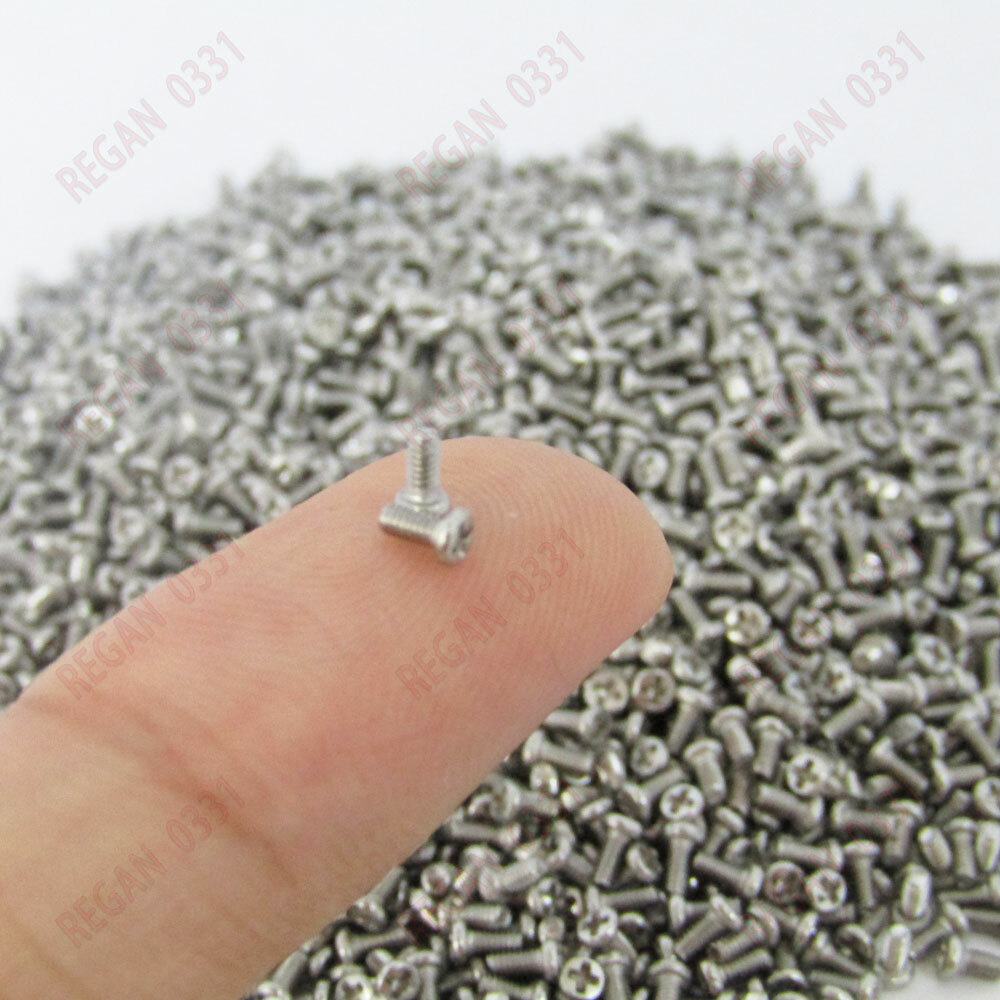 NEW M1 M1.2 M1.4 M1.6 Stainless Steel Cross Pan Head Electronic Small Screw Bolt