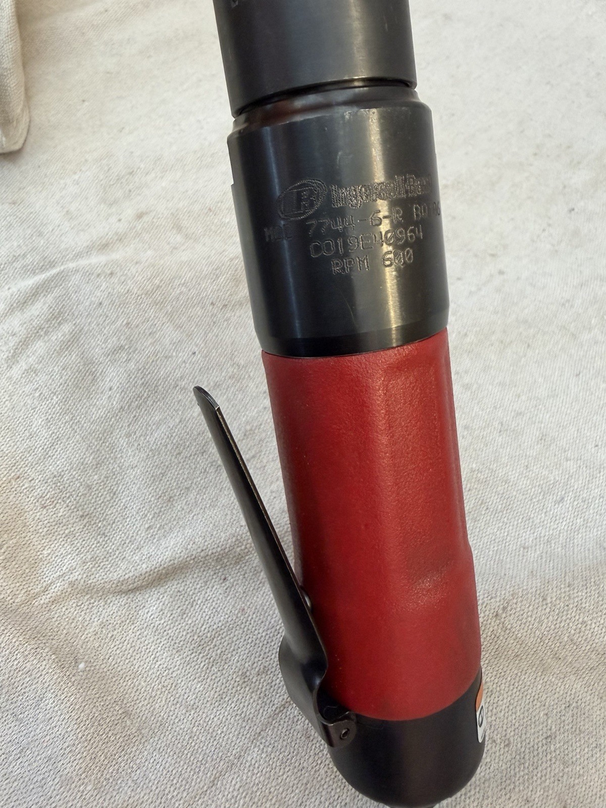 Zephyr/Ingersoll Rand 20 Degree QRA6-43-4-8 / 7744-6-R Ratchet Assembly 600 RPM