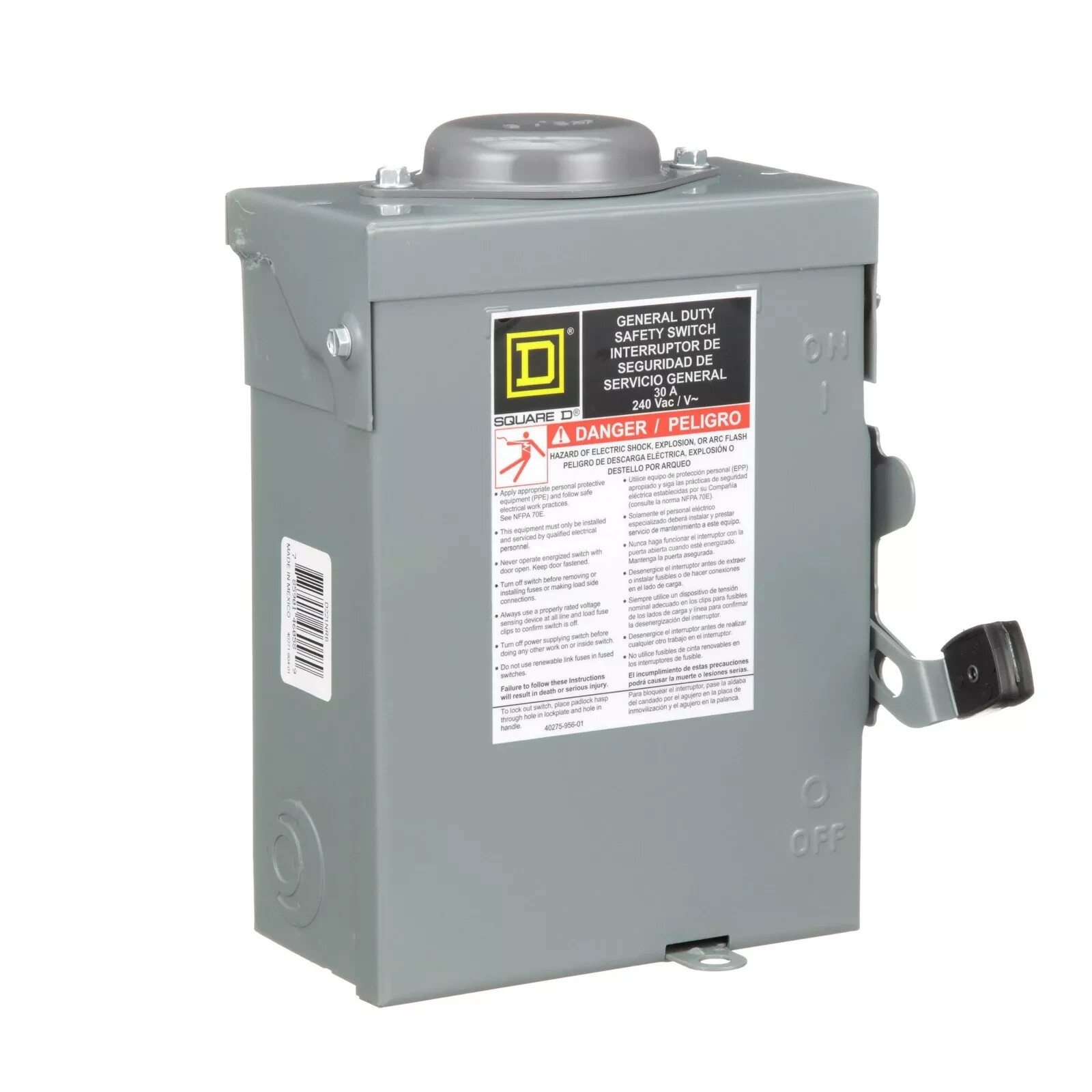 Square D D221NRB Disconnect Switch (Fusible)