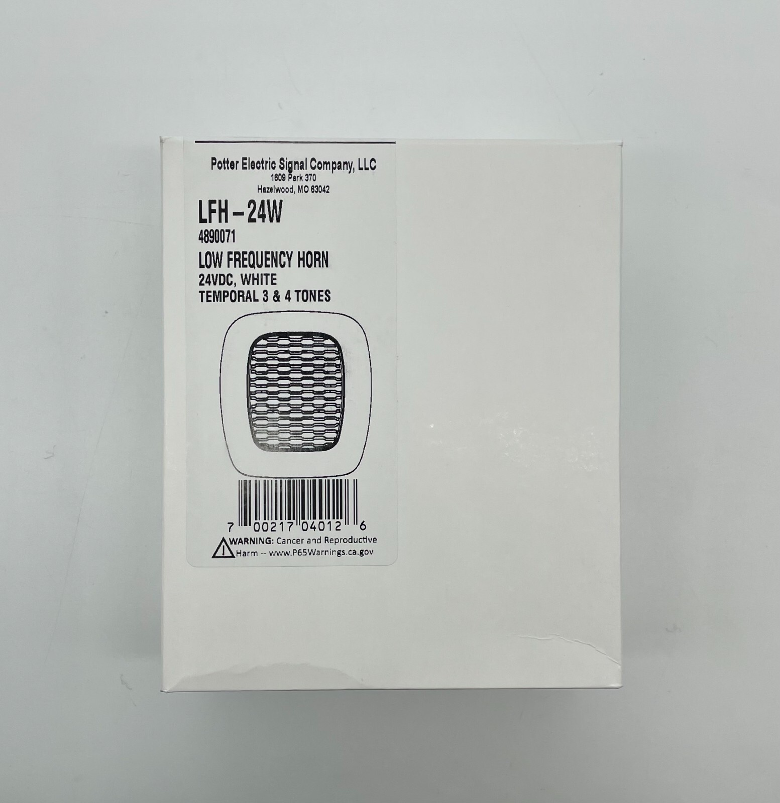 Potter LFH-24W – Same Day Shipping (SEALED)