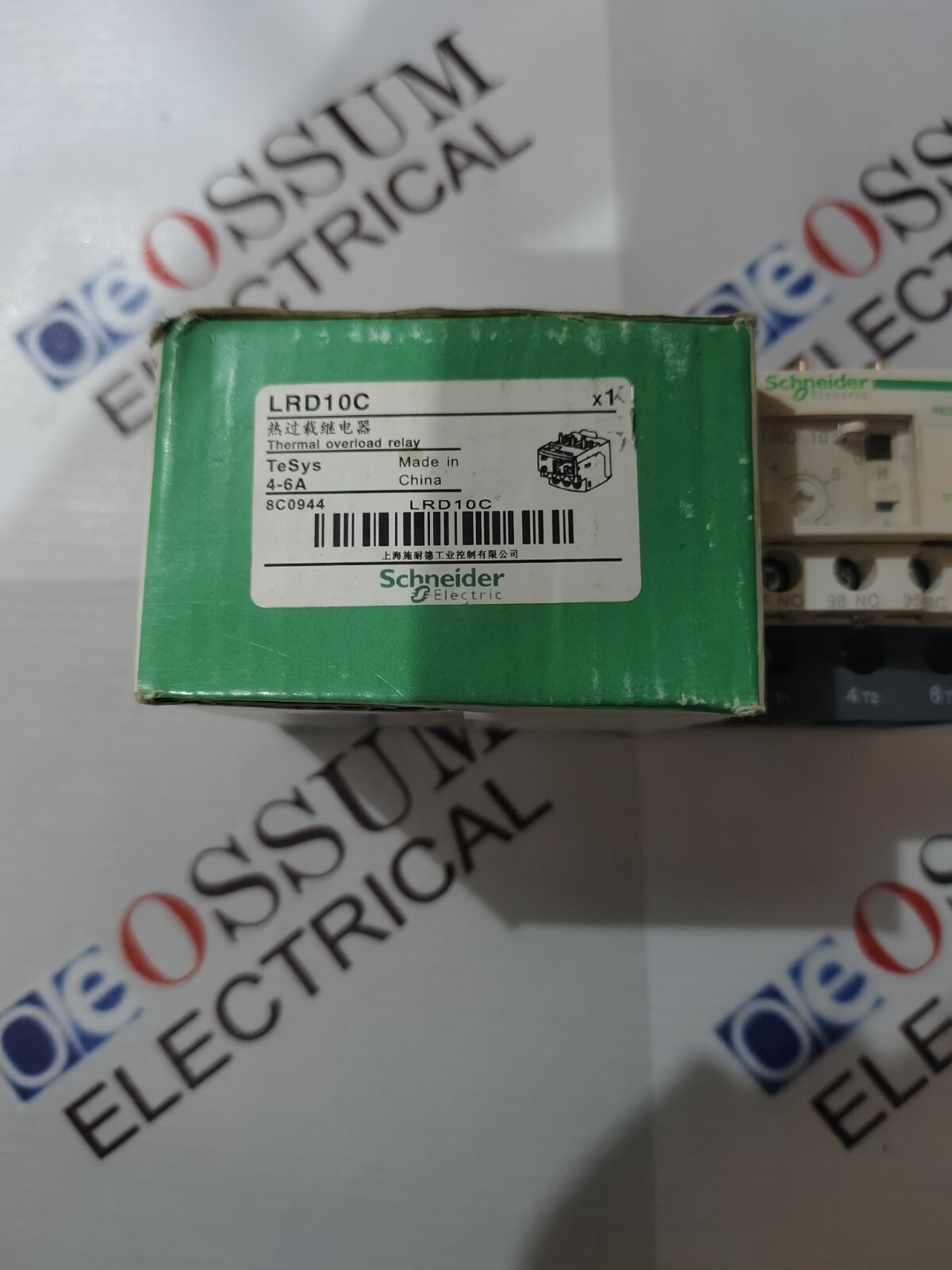 SCHNEIDER ELECTRIC LRD10C THERMAL OVERLOAD RELAY RANGE 4-6AMP FREE FAST SHIPPING