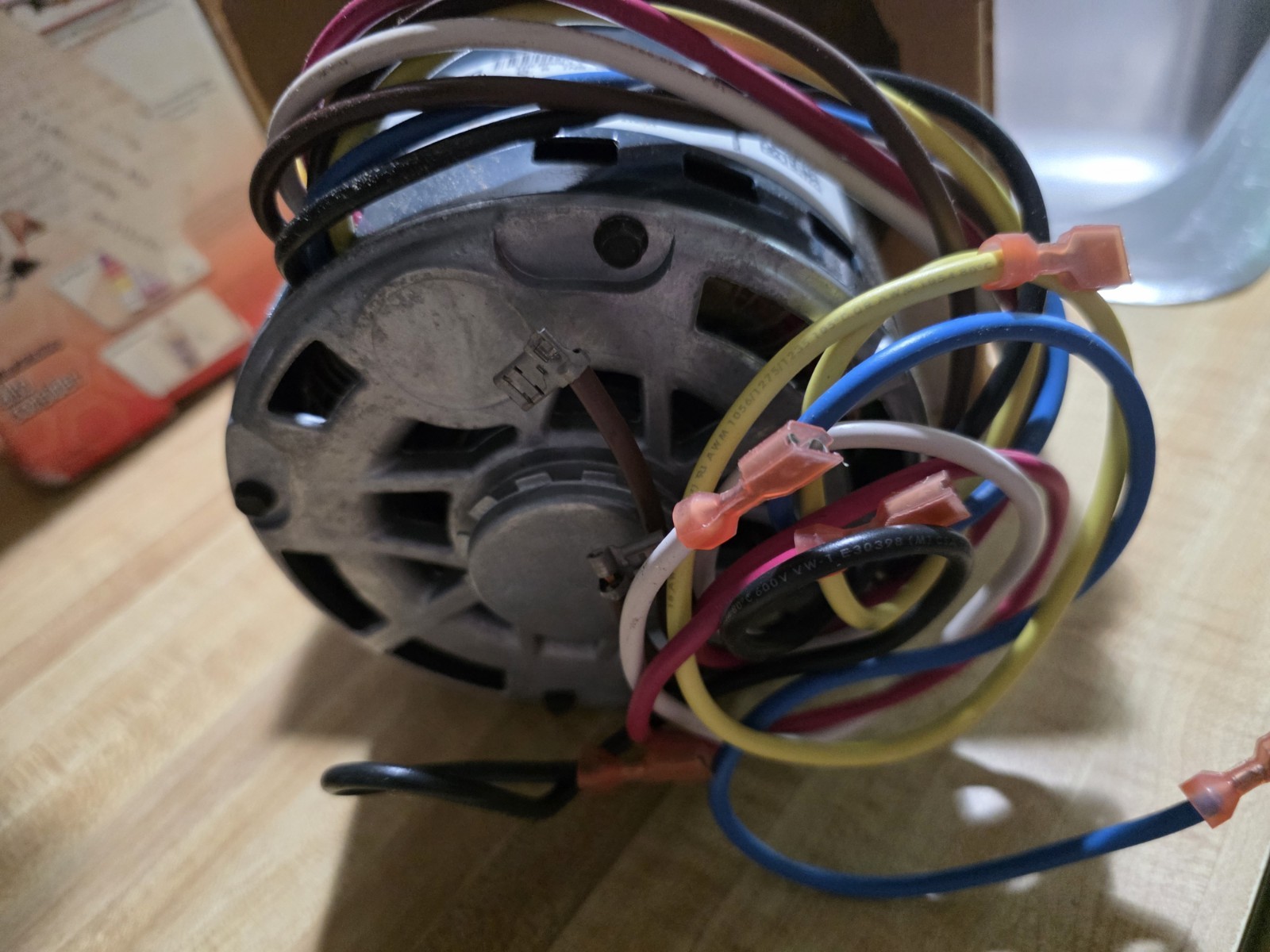 Genteq 5KCP39HG HVAC Motor 208-230V 2.40A 1 Phase Thermally Protected