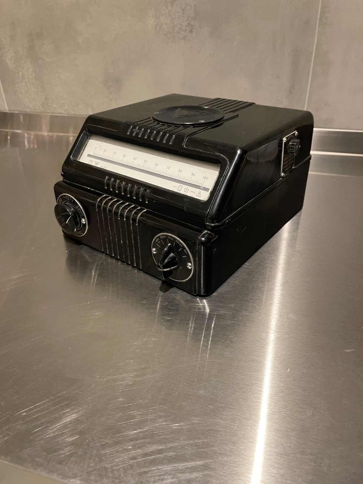 Laboratory Precision Microammeter Ammeter 0 0.1 1 5 10 50 100 µA mkA