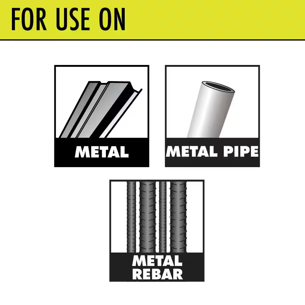 Ryobi 4-1/2 in. Metal Cutting Wheel (3-Piece)