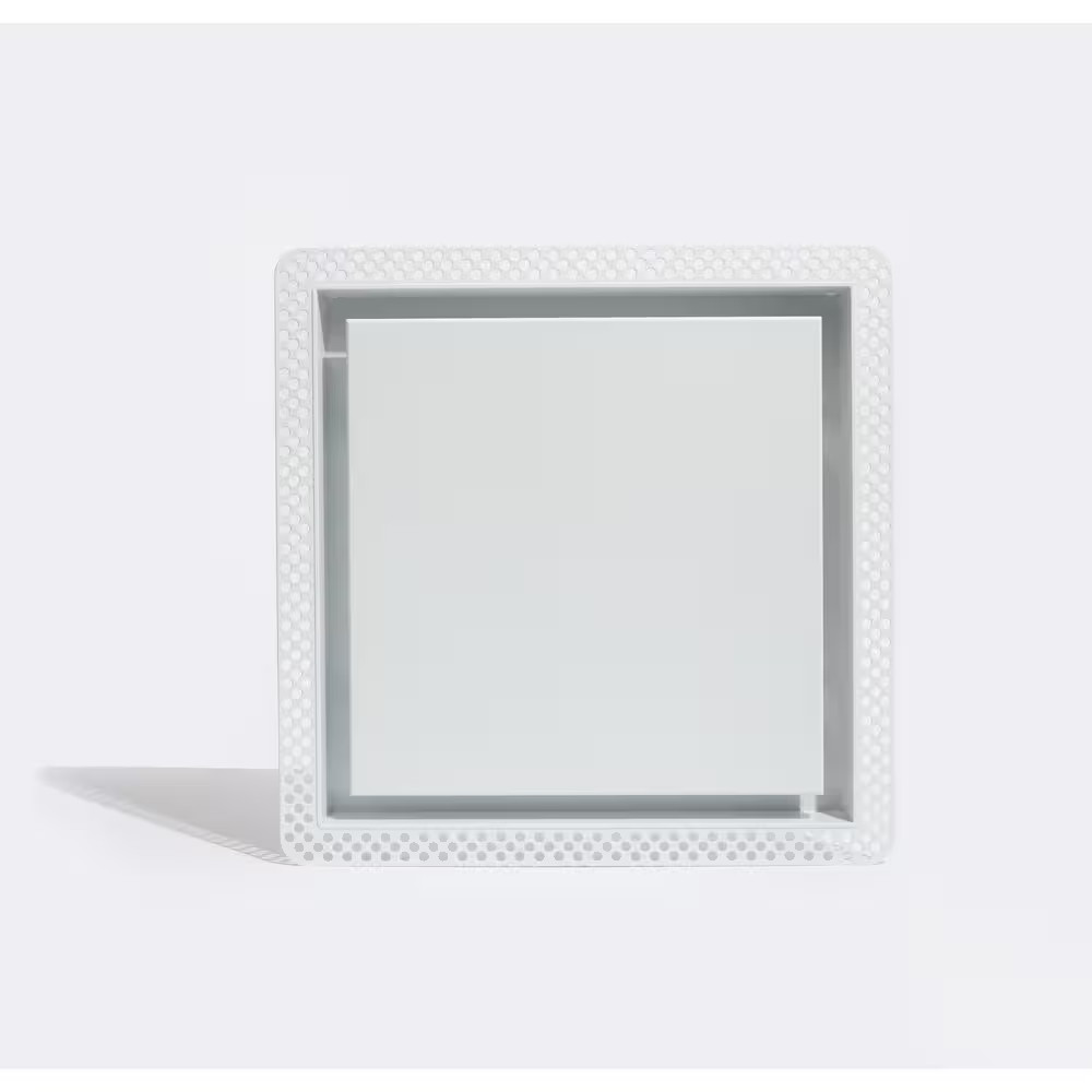 Flush Exhaust Mount (Lite) 14.25 In. X 14.25 In. White