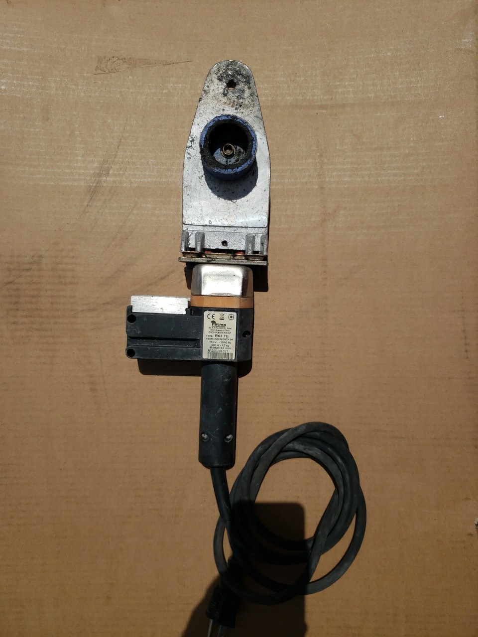 Ritmo R 63 TE Socket Pipe Fusion Welding Iron, 110V, 50/60Hz, 800W – USED