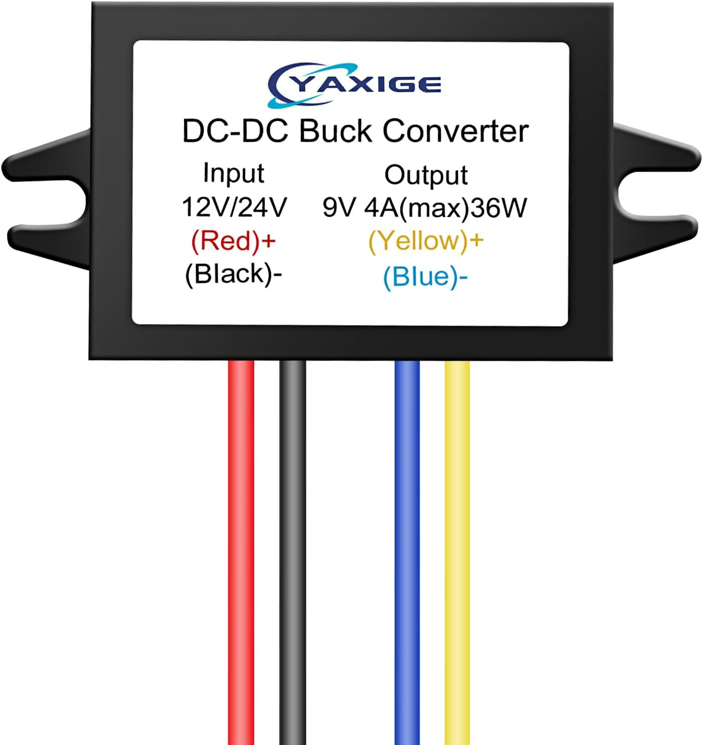 DC 12V 24V to 9V 4A 36W Converter – Waterproof Voltage Reduction Module for Vari