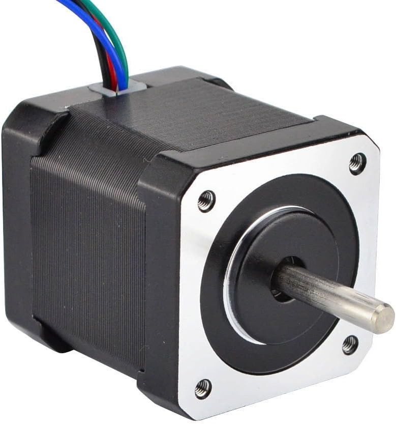 STEPPERONLINE 5pcs Nema 17 Stepper Motor 84oz.in 4-lead 17HS19-2004S1 3D Printer