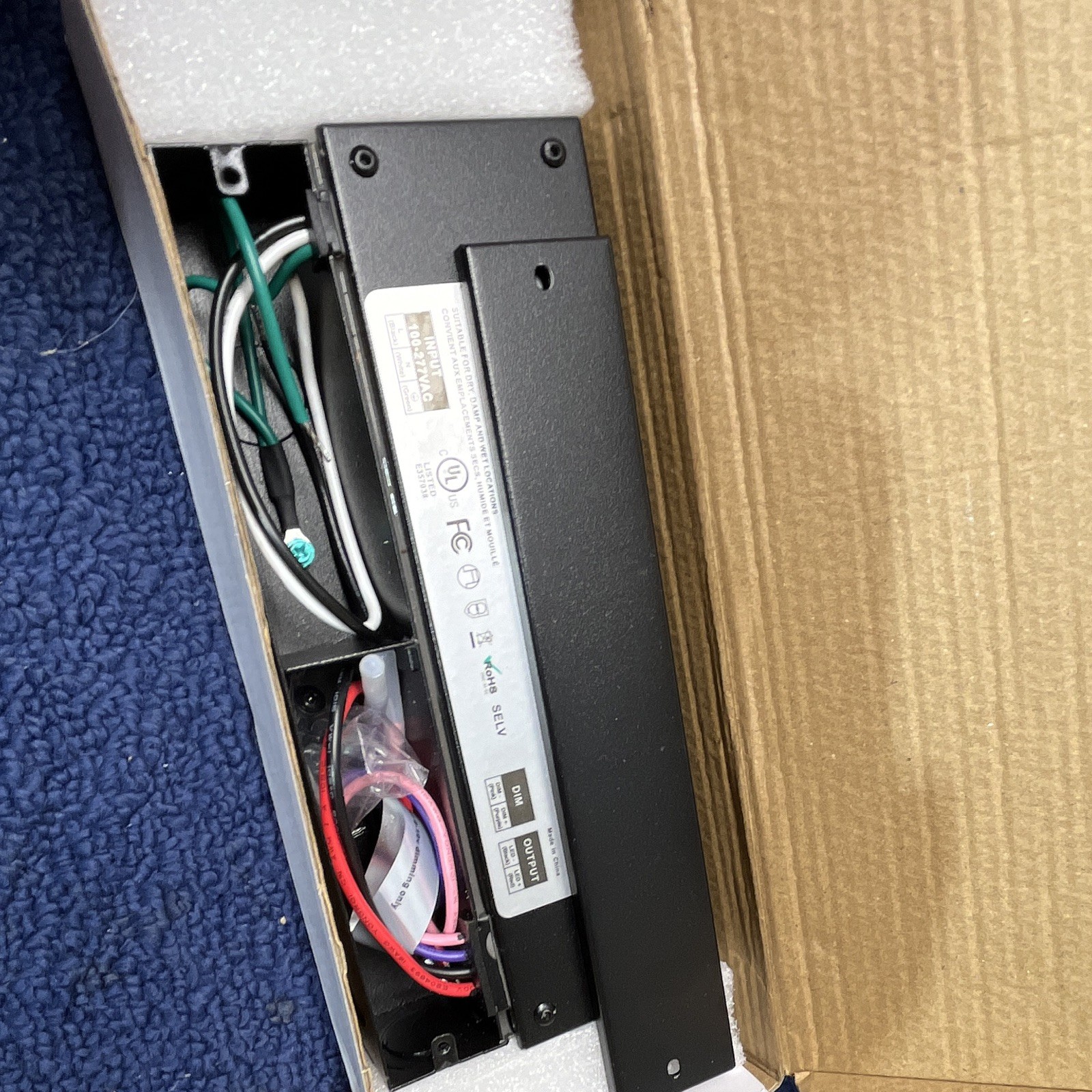 IESCO DL-PS-96A-27V 96W Constant Voltage Dimmable LED Driver 27V Class 2