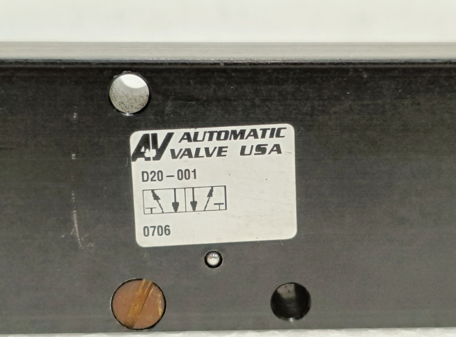 AUTOMATIC VALVE Pneumatic Solenoid Valve NAMUR 24VDC D20-001 7019-9DB New