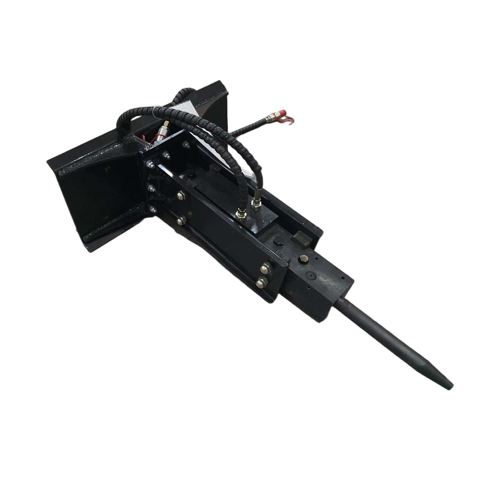 Agrotk M-HMR Skid Steer Hydraulic Concrete Breaker Hammer Mini Loader Attachment