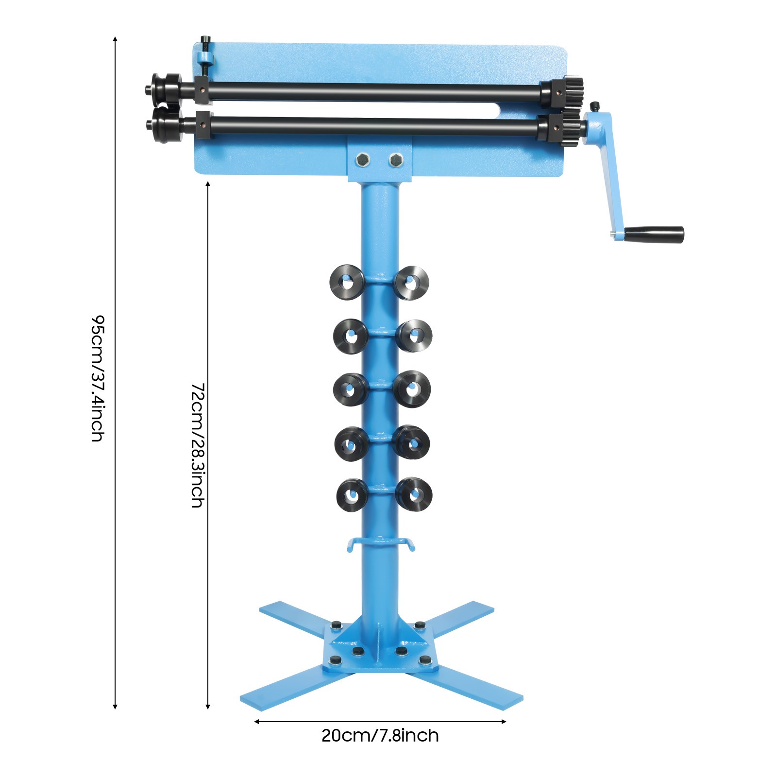 Manual Bead Roller Sheet Metal Bead Roller Set Multifunctional Bending Machine