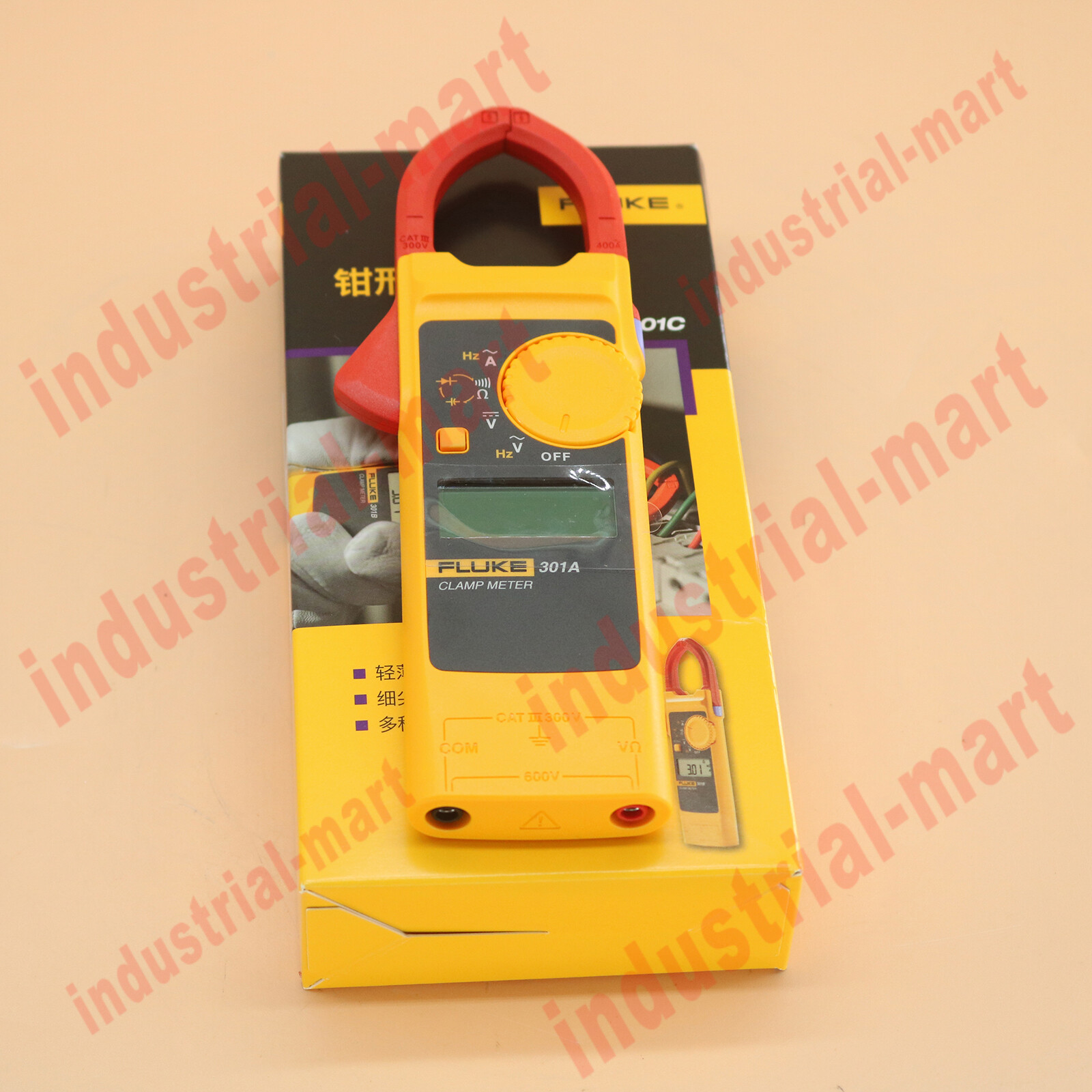 New Fluke 301A AC Digital Clamp Meter Voltage Tester Multitester Fast Delivery